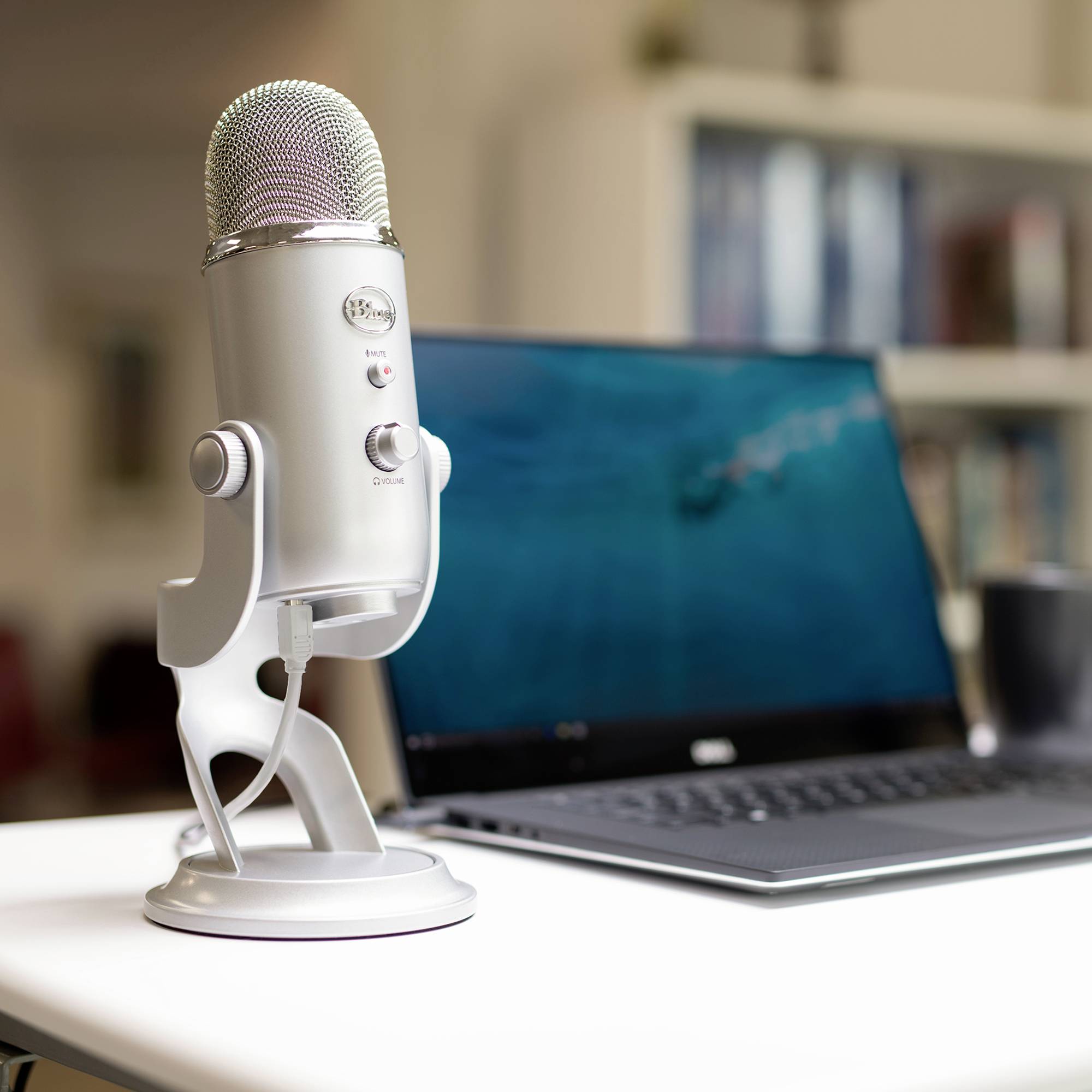 Blue Microphones Yeti Stand PC-Mikrofon Übertragungsart (Details):Kabelgebunden, USB Kabelgebunden, USB Silber