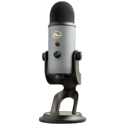 Blue Microphones Yeti PC-Mikrofon Grau Kabelgebunden, USB