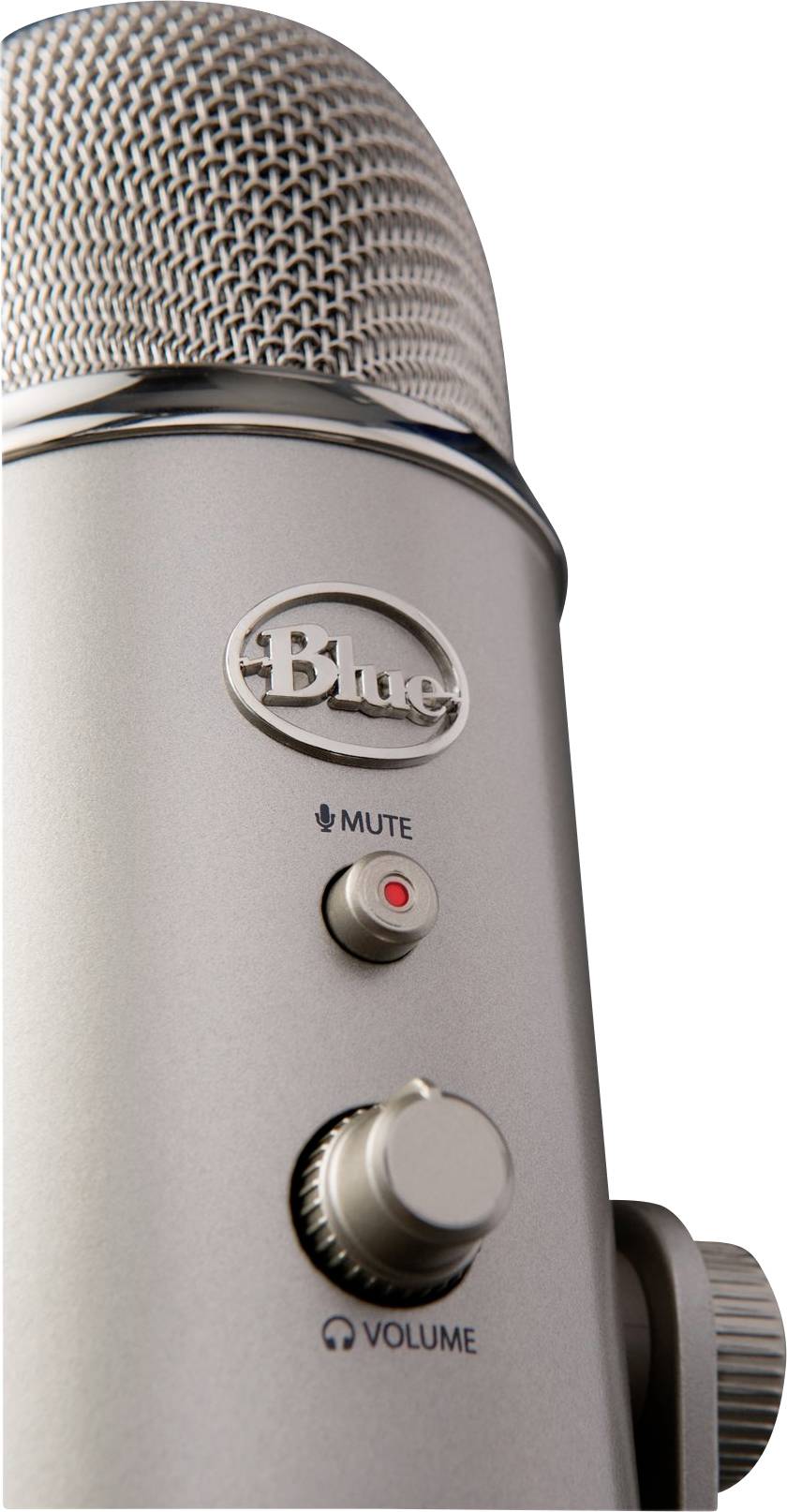 Blue Microphones Yeti PC-Mikrofon Grau Kabelgebunden, USB