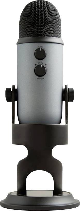 Blue Microphones Yeti PC-Mikrofon Grau Kabelgebunden, USB