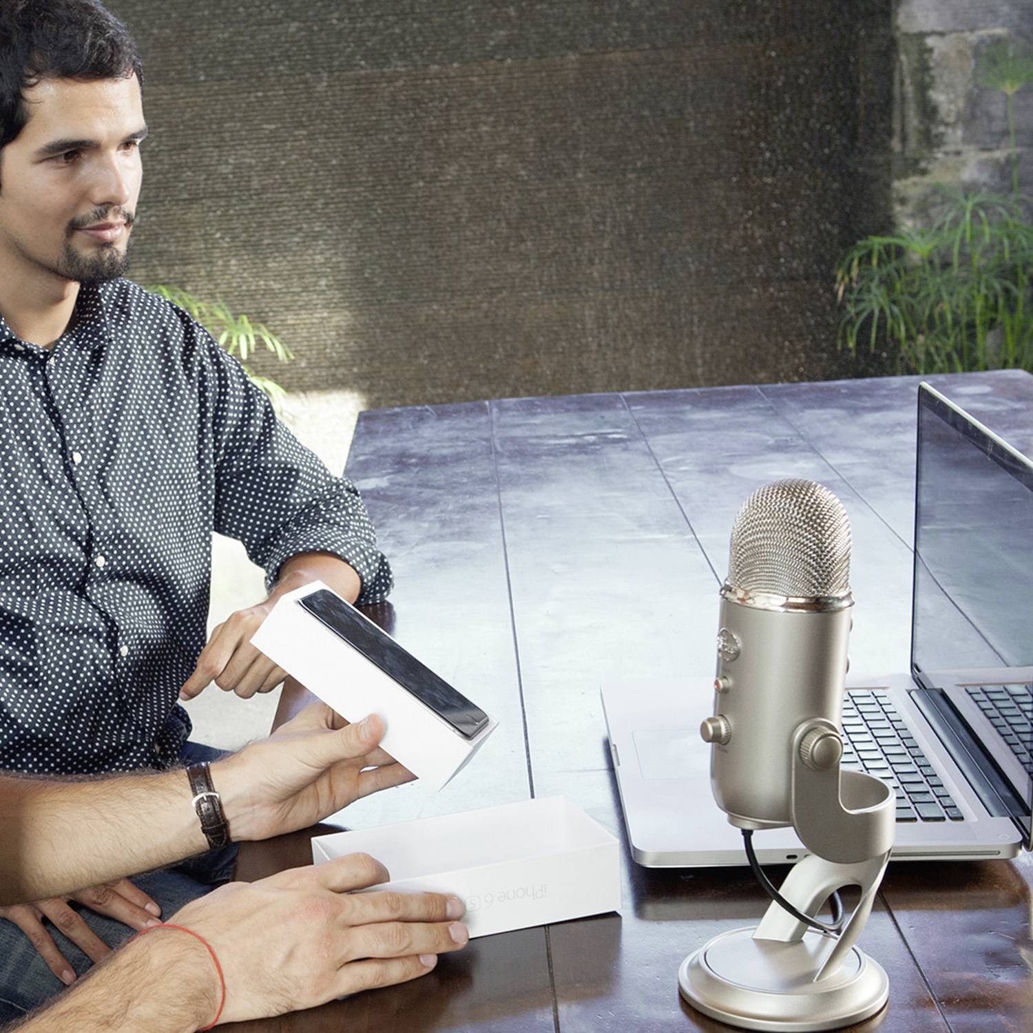 Blue Microphones Yeti Stand PC-Mikrofon Übertragungsart (Details):Kabelgebunden, USB