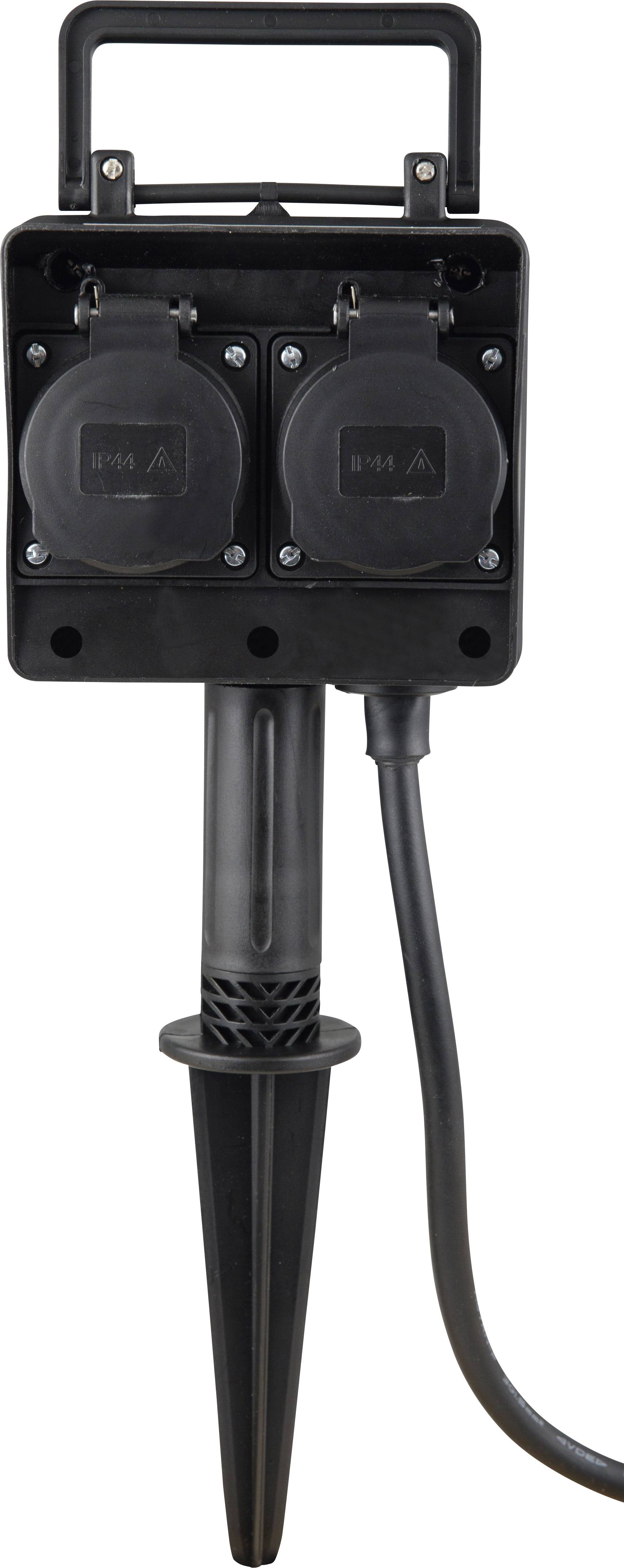 Heitronic 35468 Steckdosen-Verteiler 4fach