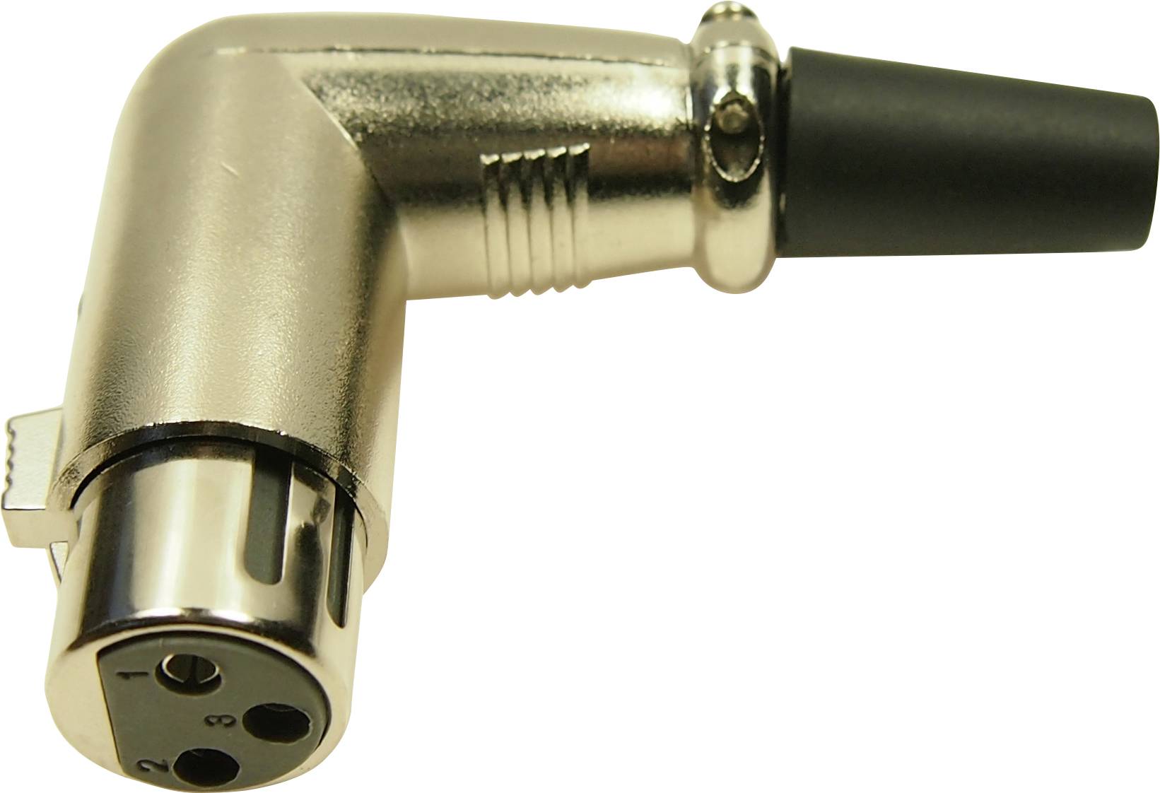 Cliff FC60953N XLR-Steckverbinder Polzahl: 3 Gold, Schwarz