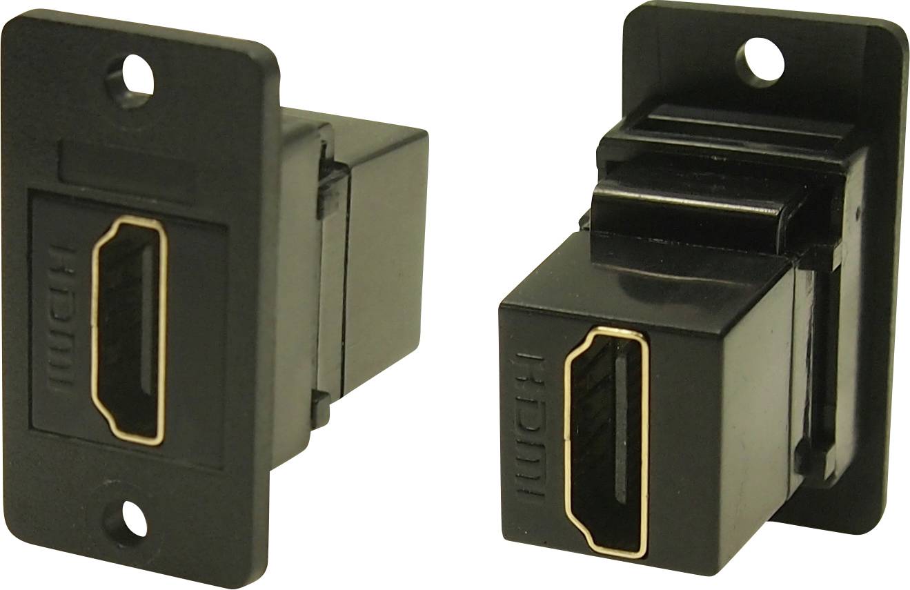 Cliff FM SLIM FT HDMI F-F 3.2 HOLE Adapter, Einbau CP30600GX1 Inhalt: 1 St.