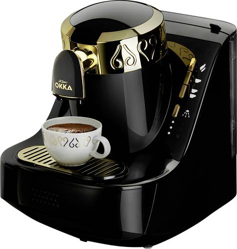 Arzum OK008-B Mokka-Kaffeemaschine Gold, Schwarz Fassungsvermögen Tassen=2