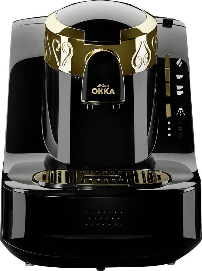 Arzum OK008-B Mokka-Kaffeemaschine Gold, Schwarz Fassungsvermögen Tassen=2