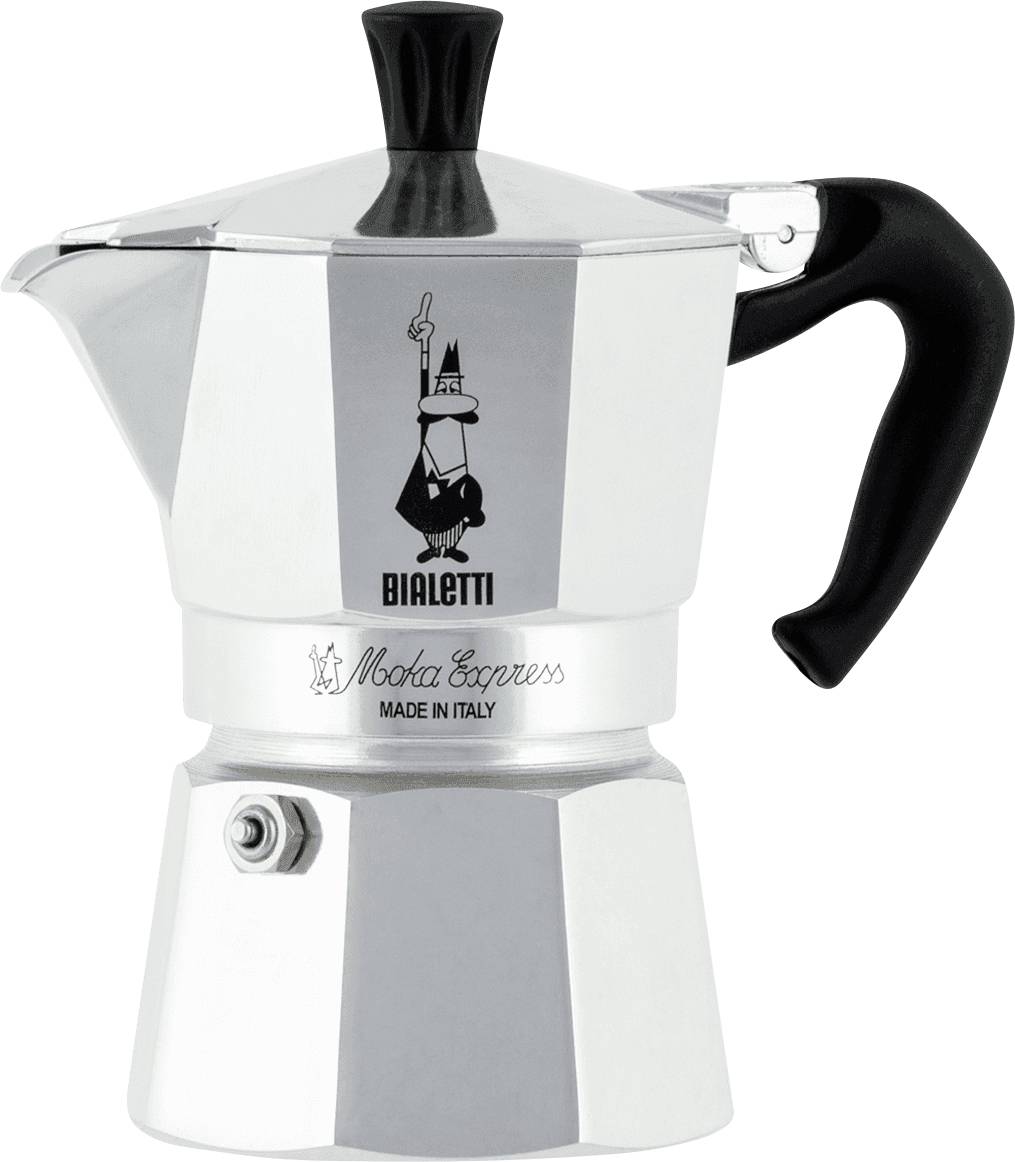 Bialetti Moka Express Espressokocher Silber