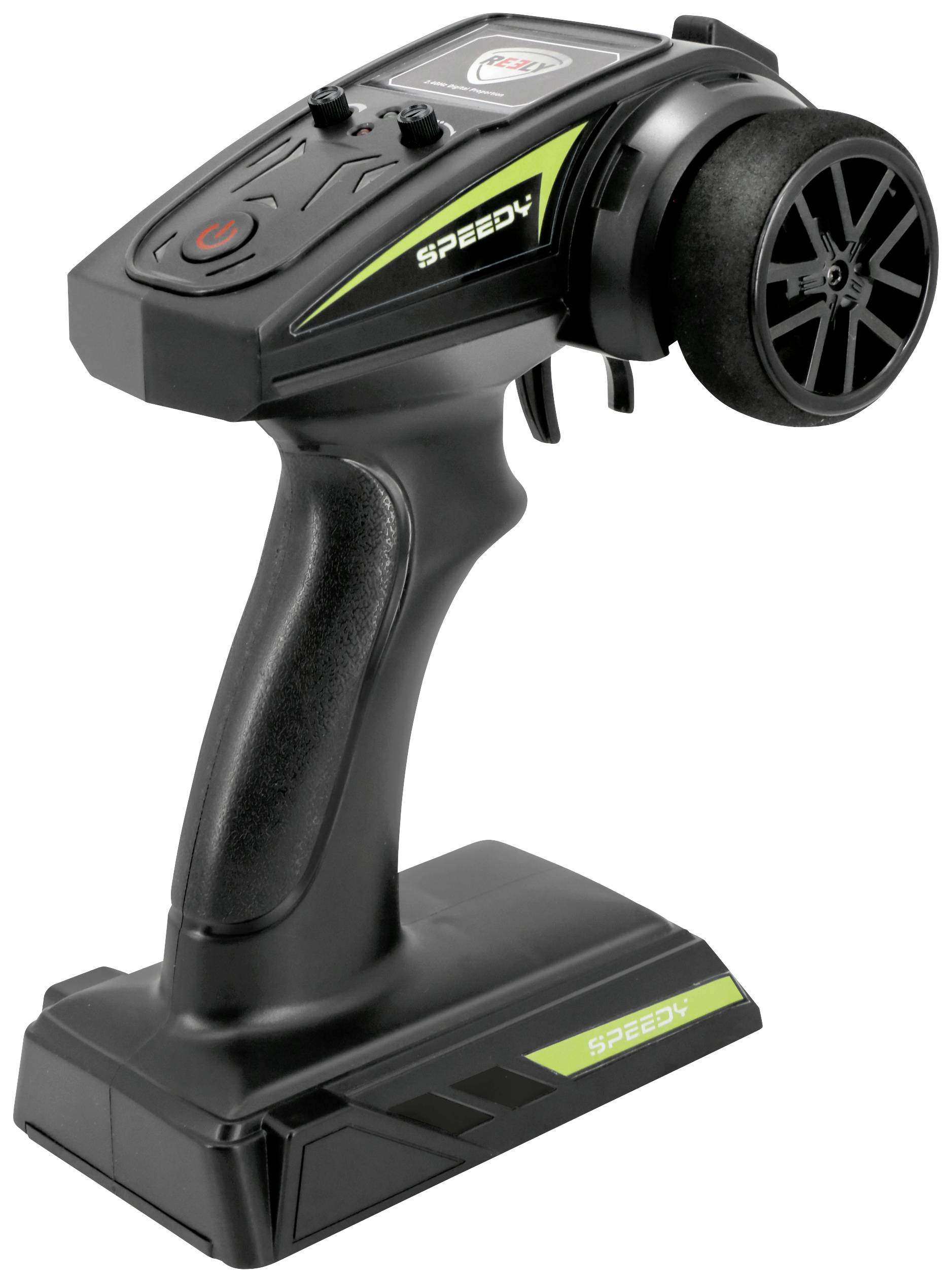 Reely Speedy Schwarz/Grün Brushed 1:18 RC Modellauto Elektro Monstertruck Allradantrieb (4WD) RtR 2,4GHz Inkl. Akku und Ladegerät