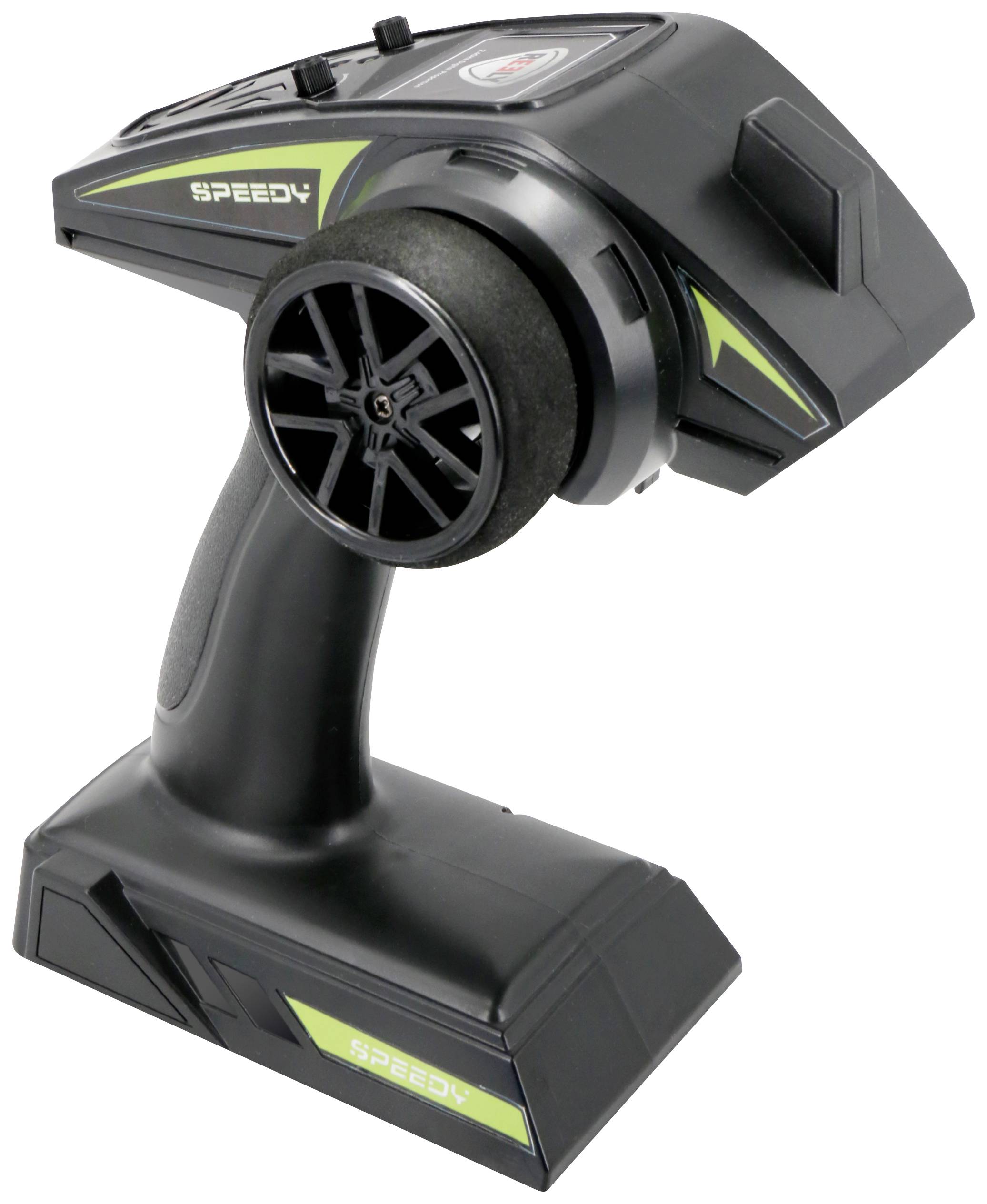 Reely Speedy Schwarz/Grün Brushed 1:18 RC Modellauto Elektro Monstertruck Allradantrieb (4WD) RtR 2,4GHz Inkl. Akku und Ladegerät