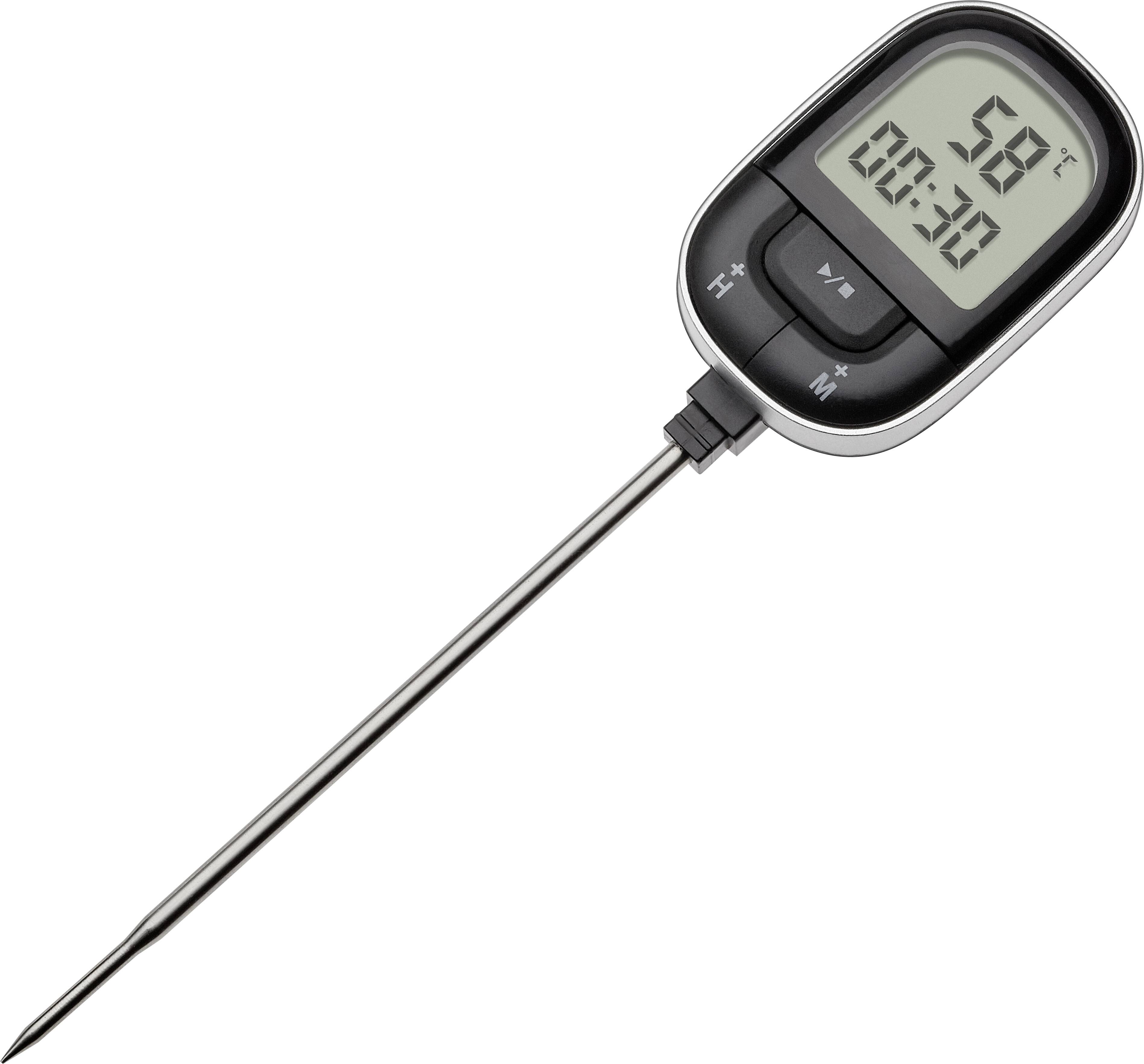 TFA Dostmann 30.1062.01 Küchen-Thermometer °C /°F-Anzeige, Babykost, Backen, Braten, Burger, Fett, Flüssige Stoffe, Geflügel