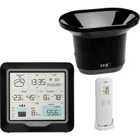 TFA Dostmann RAIN PRO 35.1160.01 Funk-Wetterstation Vorhersage für 12 bis 24 Stunden Anzahl Sensoren max. 3 TFA Dostmann RAIN PRO 35.1160.01 Funk-Wetterstation Vorhersage für 12 bis 24 Stunden Anzahl Sensoren max. 3