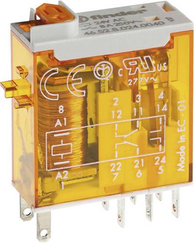 Finder 46.52.8.120.0040 Steckrelais 120 V/AC 8 A 2 Wechsler