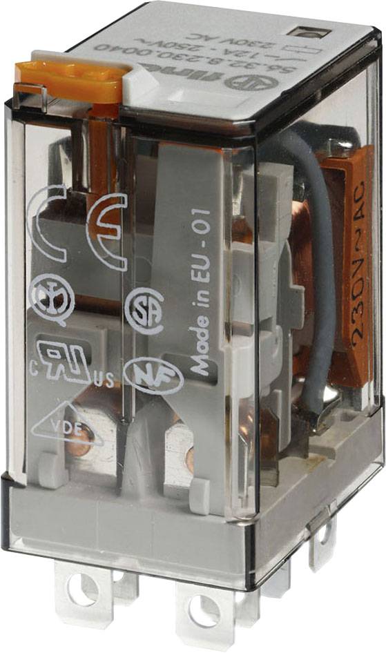 Finder 56.32.8.230.0050 Steckrelais 230 V/AC 12 A 2 Wechsler 1 St.