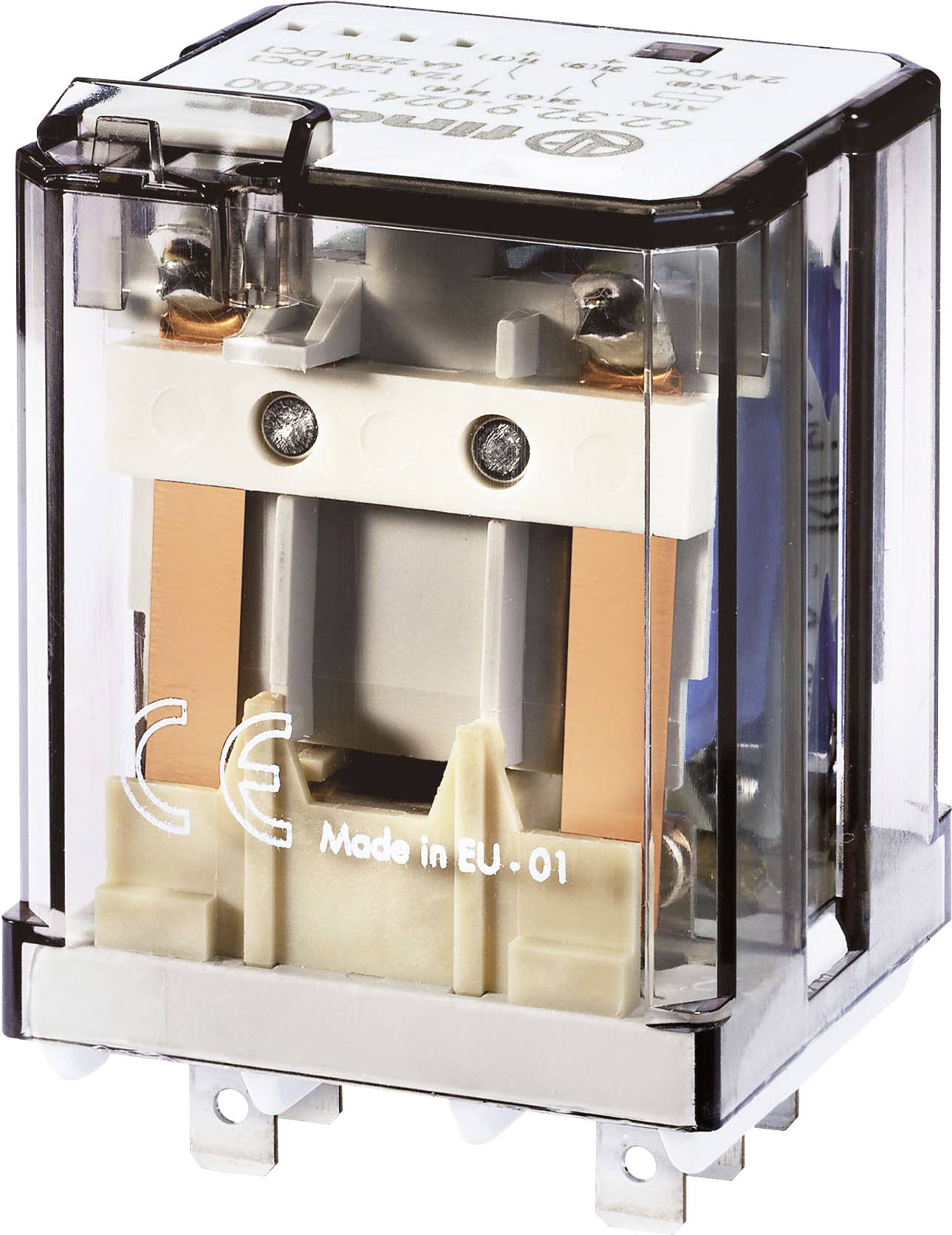 Finder Steckrelais 24 V/DC 16 A 2 Schließer 10 St.