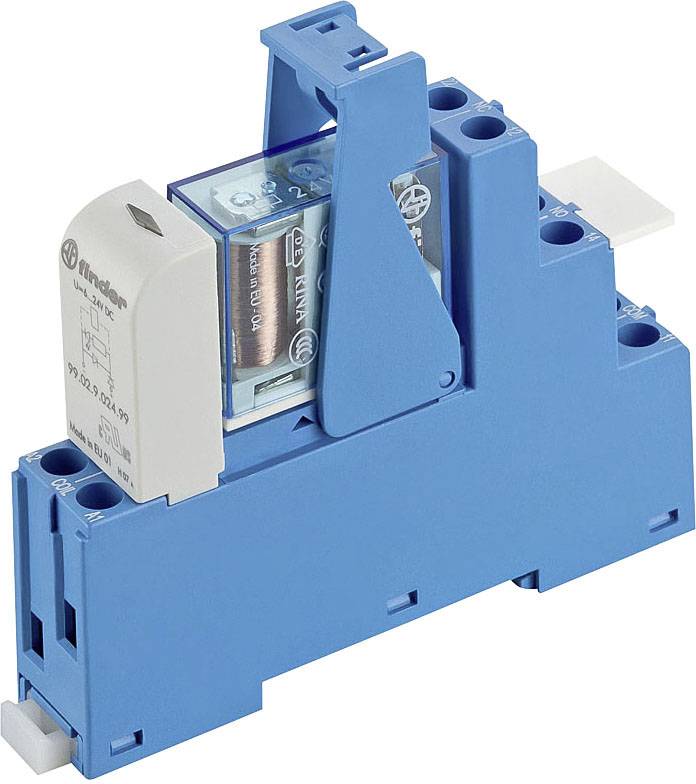 Finder 48.62.9.024.0050 Koppelrelais 24 V/DC 10 A 2 Wechsler 1 St.