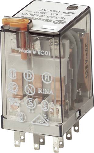 Finder 55.33.8.110.0010 Steckrelais 110 V/AC 10 A 3 Wechsler 1 St.
