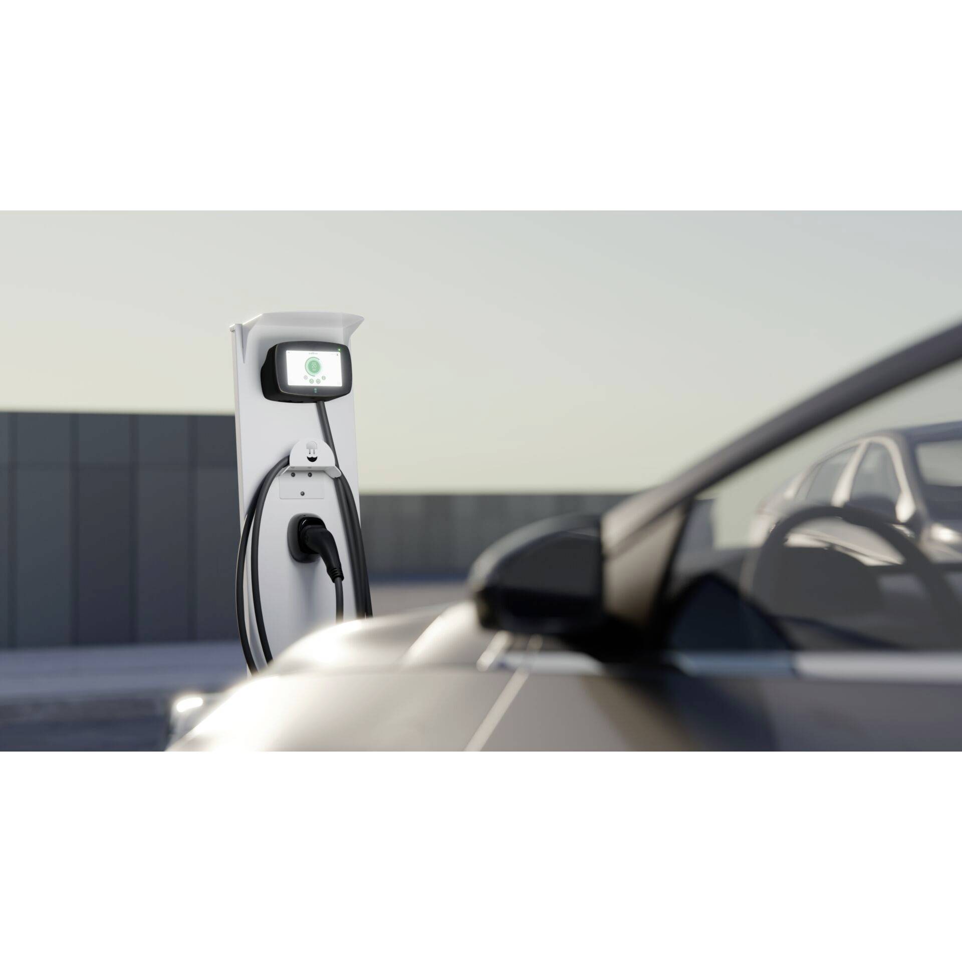 Wallbox Chargers Commander 2 eMobility Ladestation Typ 2 Mode 3 7.4kW RFID, App, Passwort