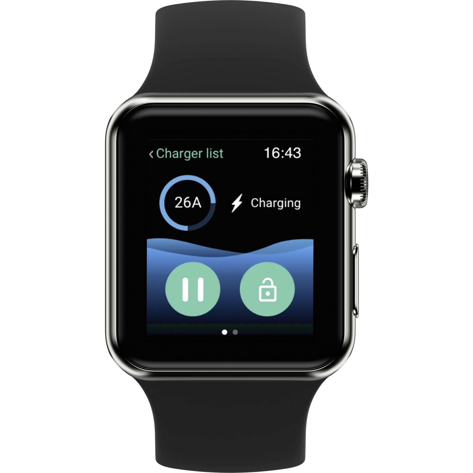 Wallbox Chargers Commander 2 eMobility Ladestation Typ 2 Mode 3 7.4kW RFID, App, Passwort