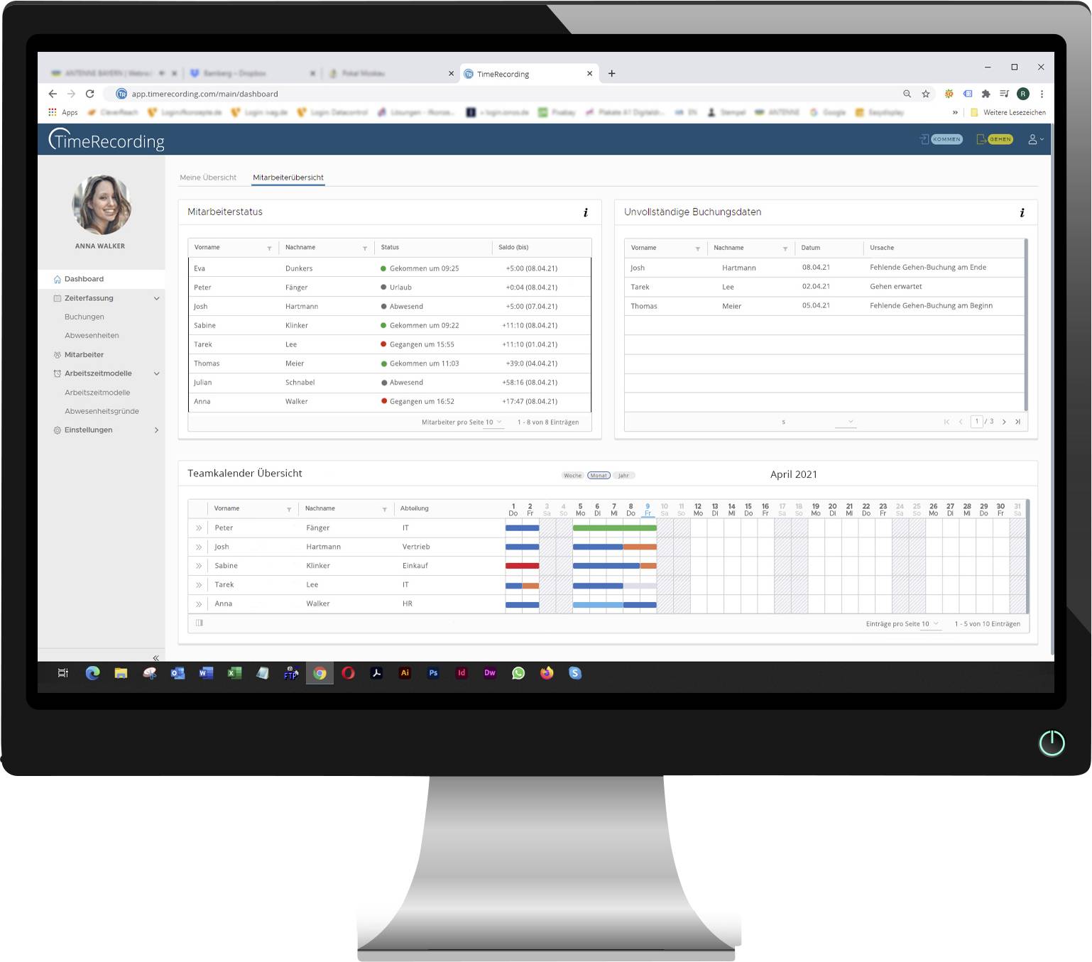 IDENTsmart ID800 Zeiterfassung Starter-Kit