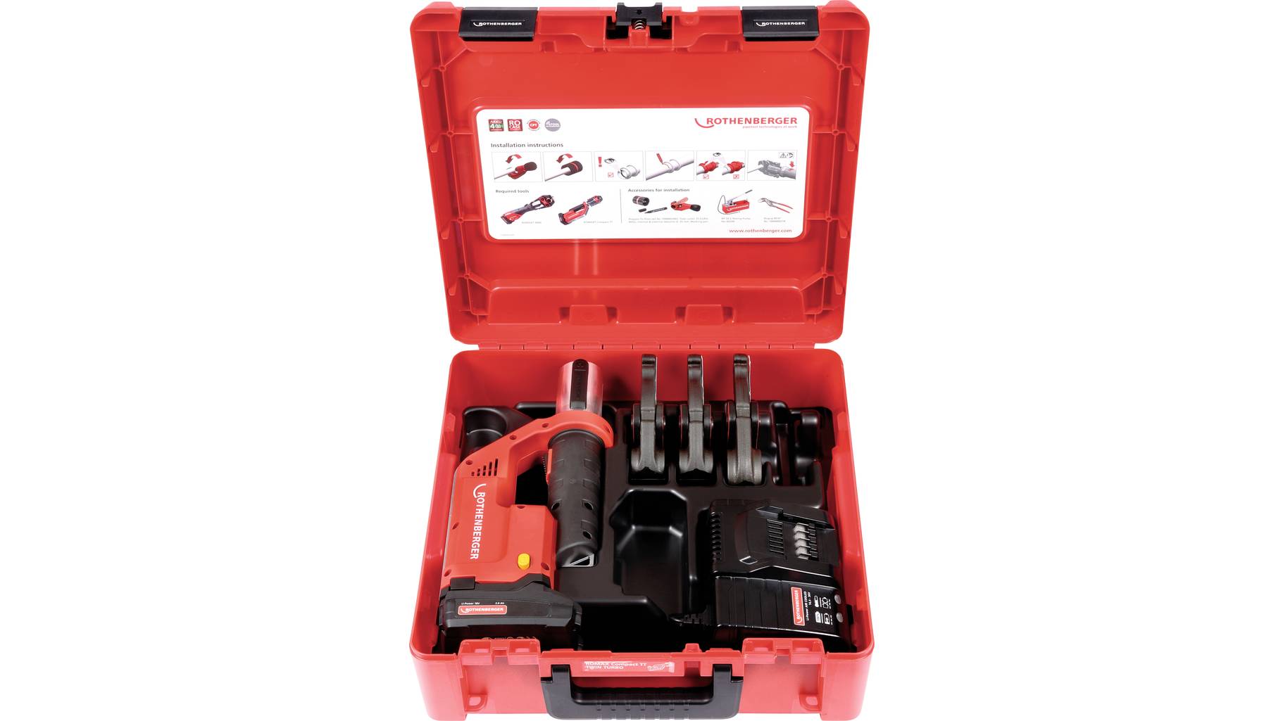 Sertisseuse 18V 2Ah ROMAX COMPACT III Set TH16-20-26 | 1000004279 Sertisseuse 18V 2Ah ROMAX COMPACT III Set TH16-20-26 | 1000004279