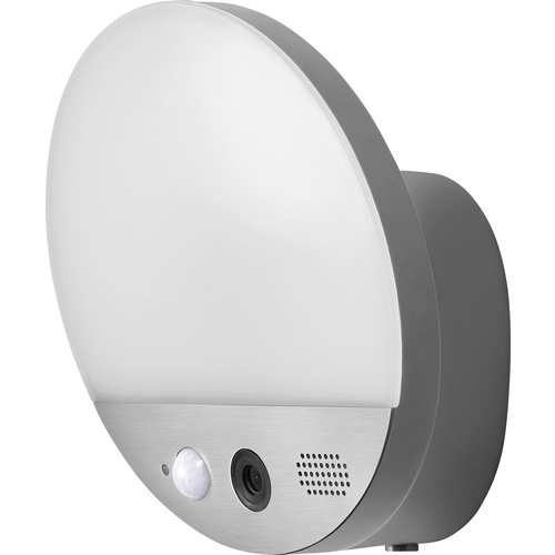 LEDVANCE Smart+ WiFi Round Camera 4058075564480 AC35456 LED-Außenwandleuchte mit Überwachungskamera