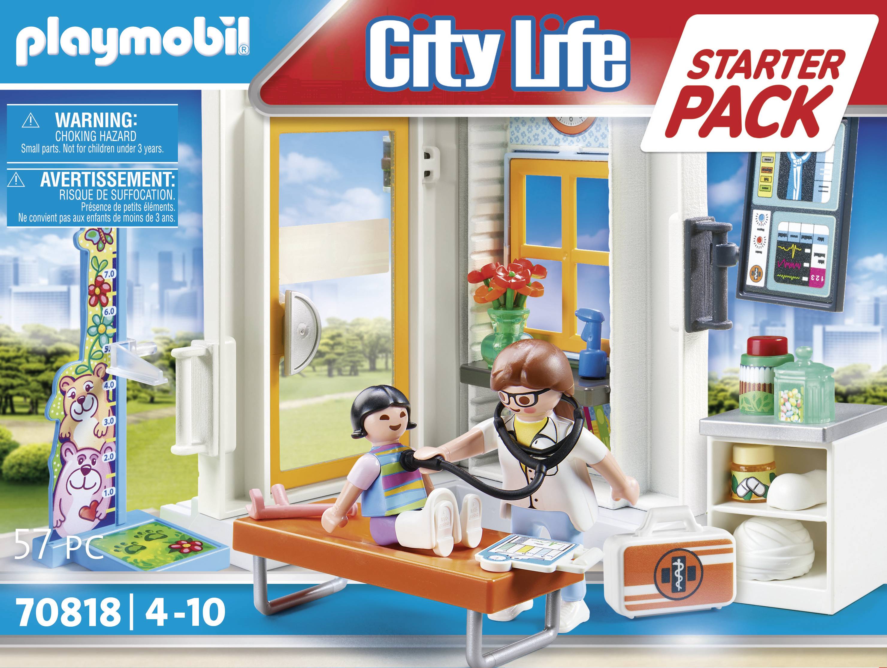 Playmobil® City Life Starter Pack Kinderärztin 70818