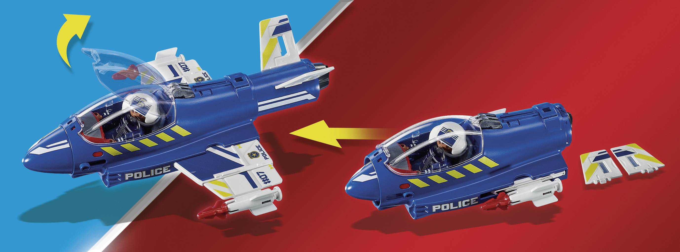 Playmobil® City Action Polizei-Jet: Drohnen-Verfolgung 70780