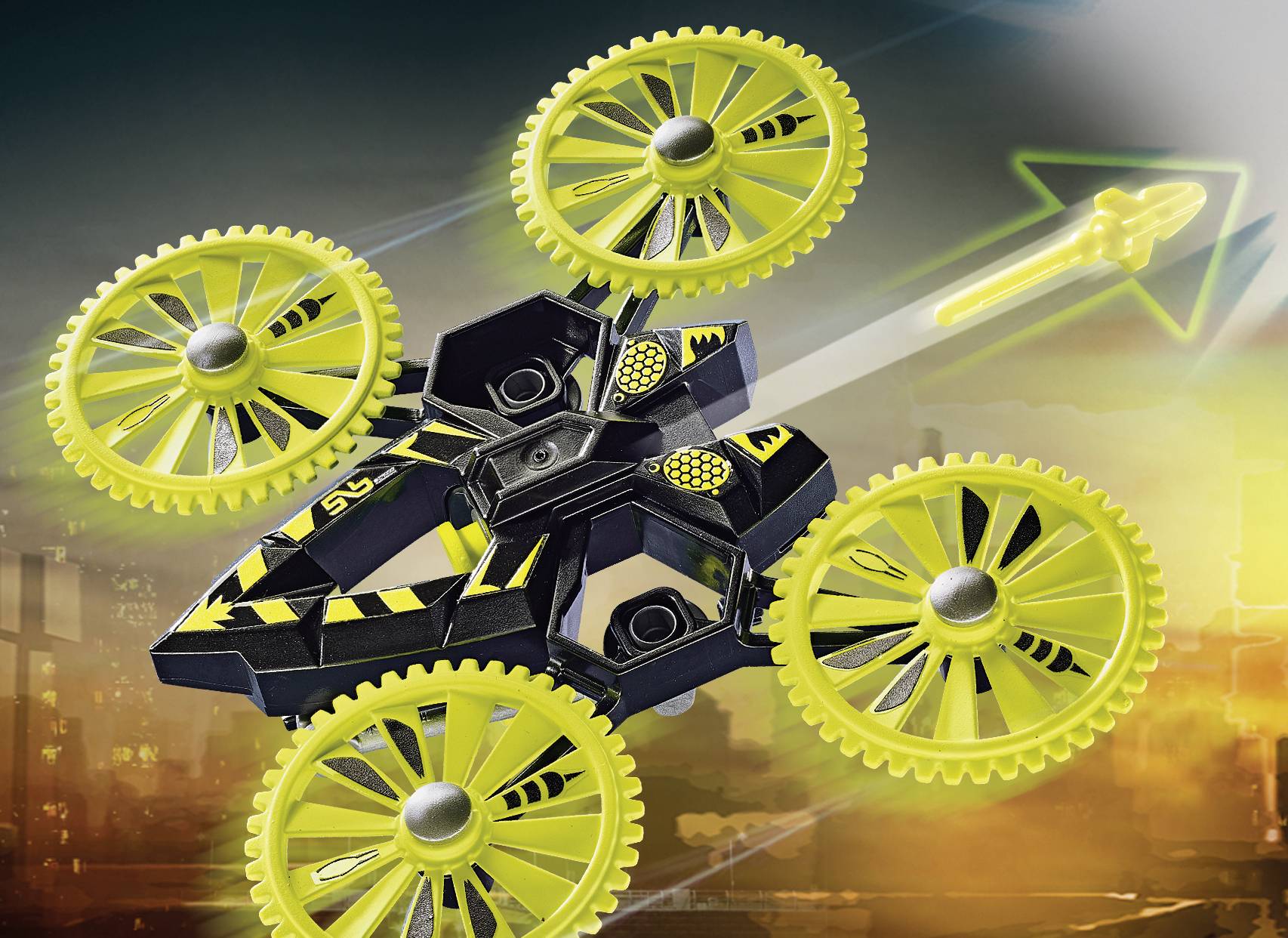 Playmobil® City Action Polizei-Jet: Drohnen-Verfolgung 70780