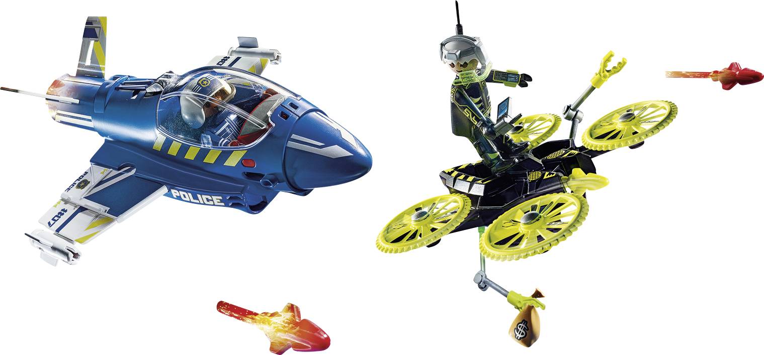 Playmobil® City Action Polizei-Jet: Drohnen-Verfolgung 70780