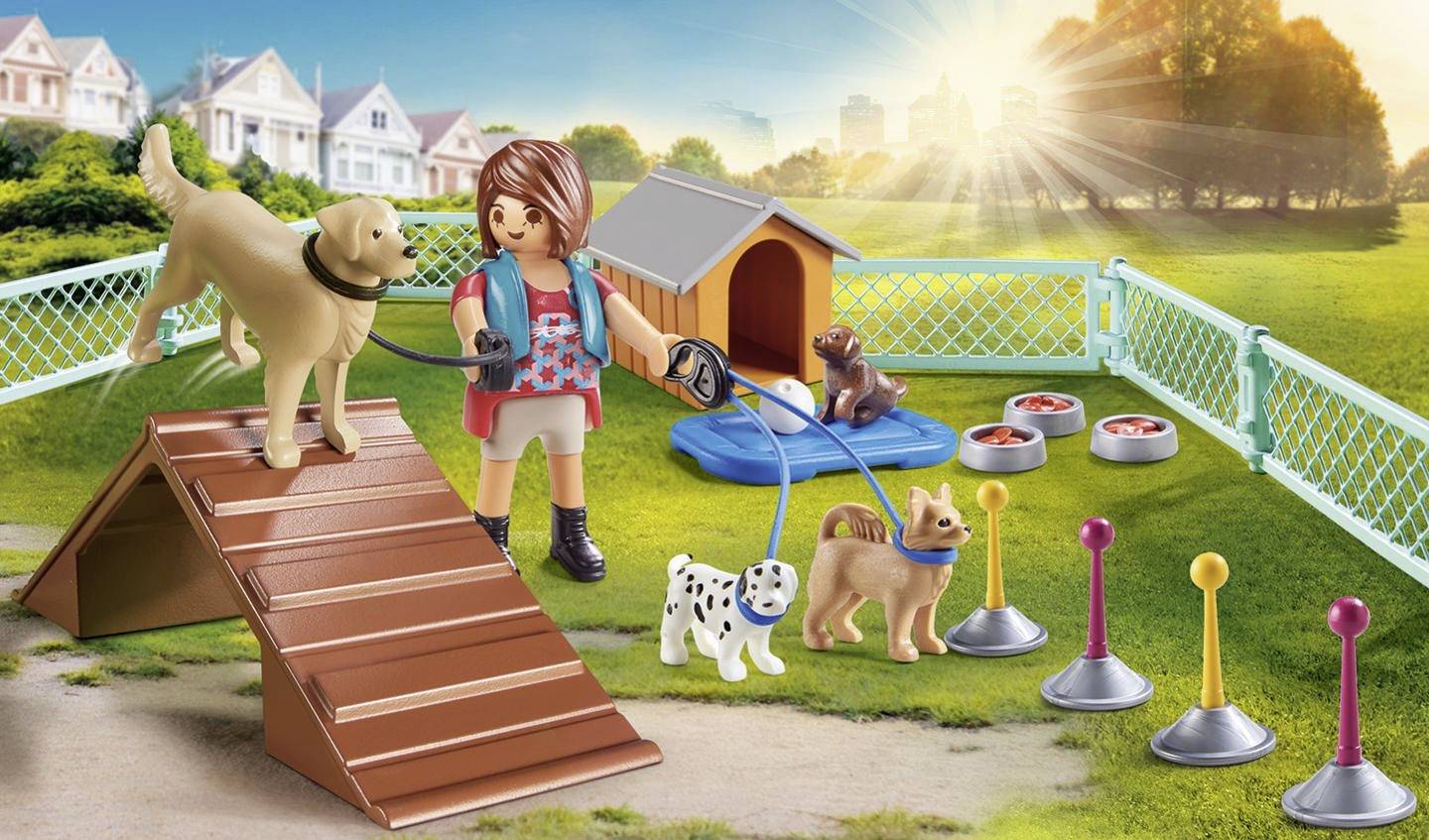 Playmobil® City Life Geschenkset "Hundetrainerin" 70676