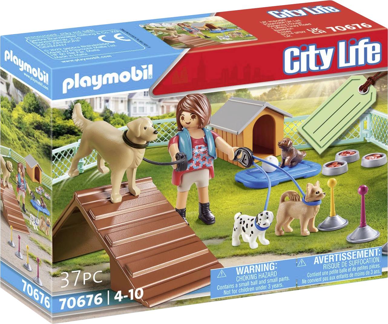 Playmobil® City Life Geschenkset "Hundetrainerin" 70676
