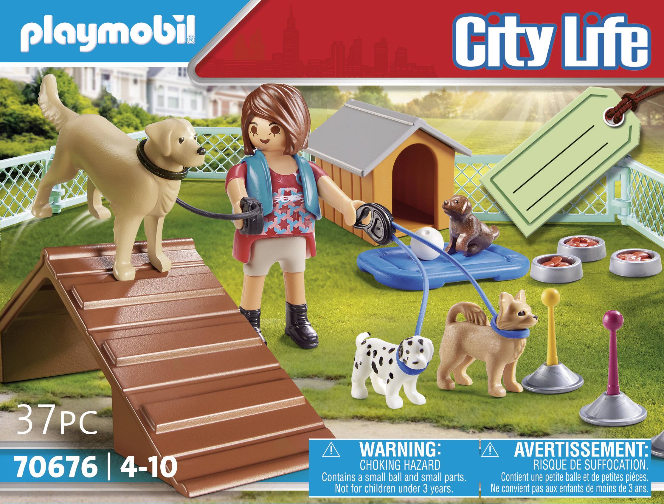 Playmobil® City Life Geschenkset "Hundetrainerin" 70676