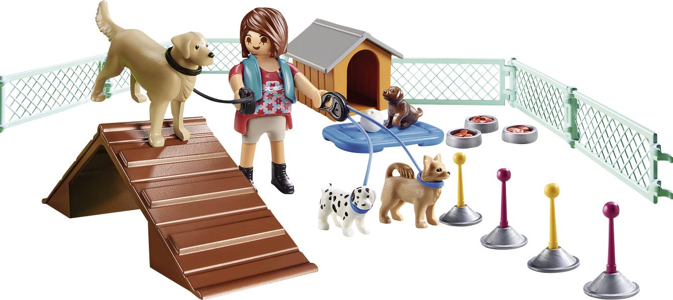 Playmobil® City Life Geschenkset "Hundetrainerin" 70676