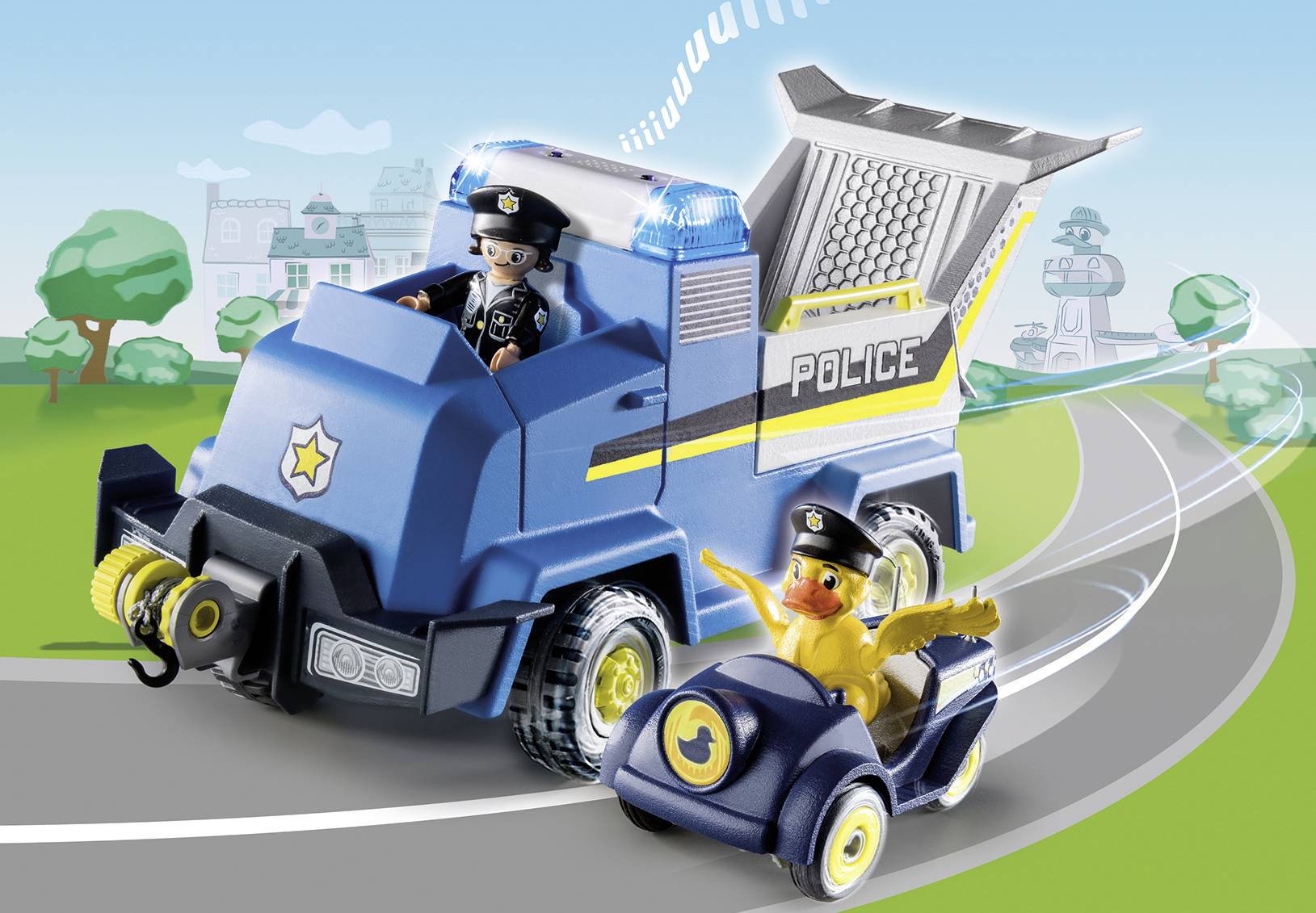 Playmobil® Duck on Call Polizei Einsatzfahrzeug 70915
