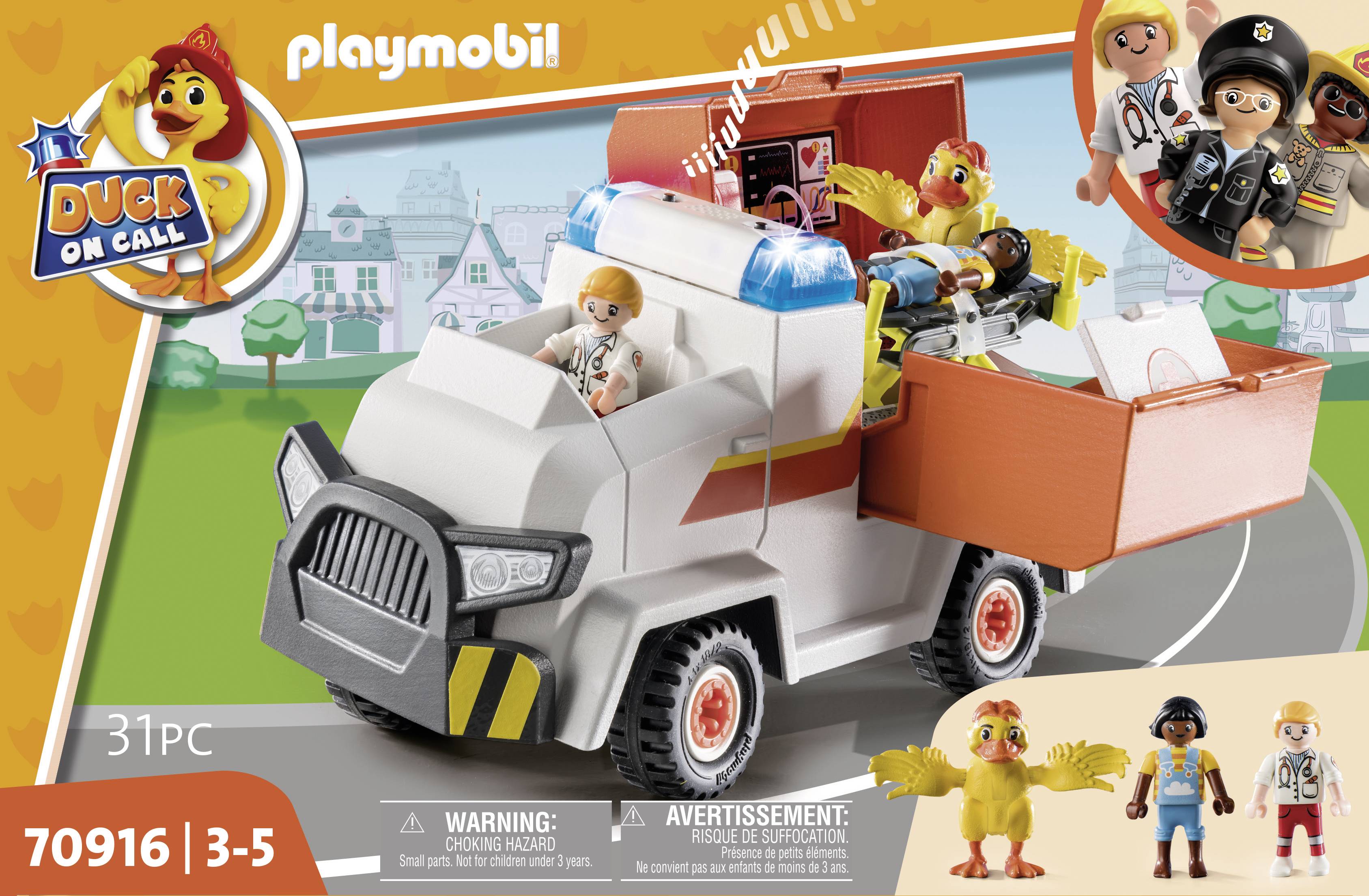 Playmobil® Duck on Call Notarzt Einsatzfahrzeug 70916