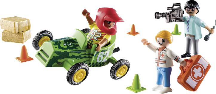 Playmobil® Duck on Call Notarzt Action. Helfe dem Rennfahrer! 70919