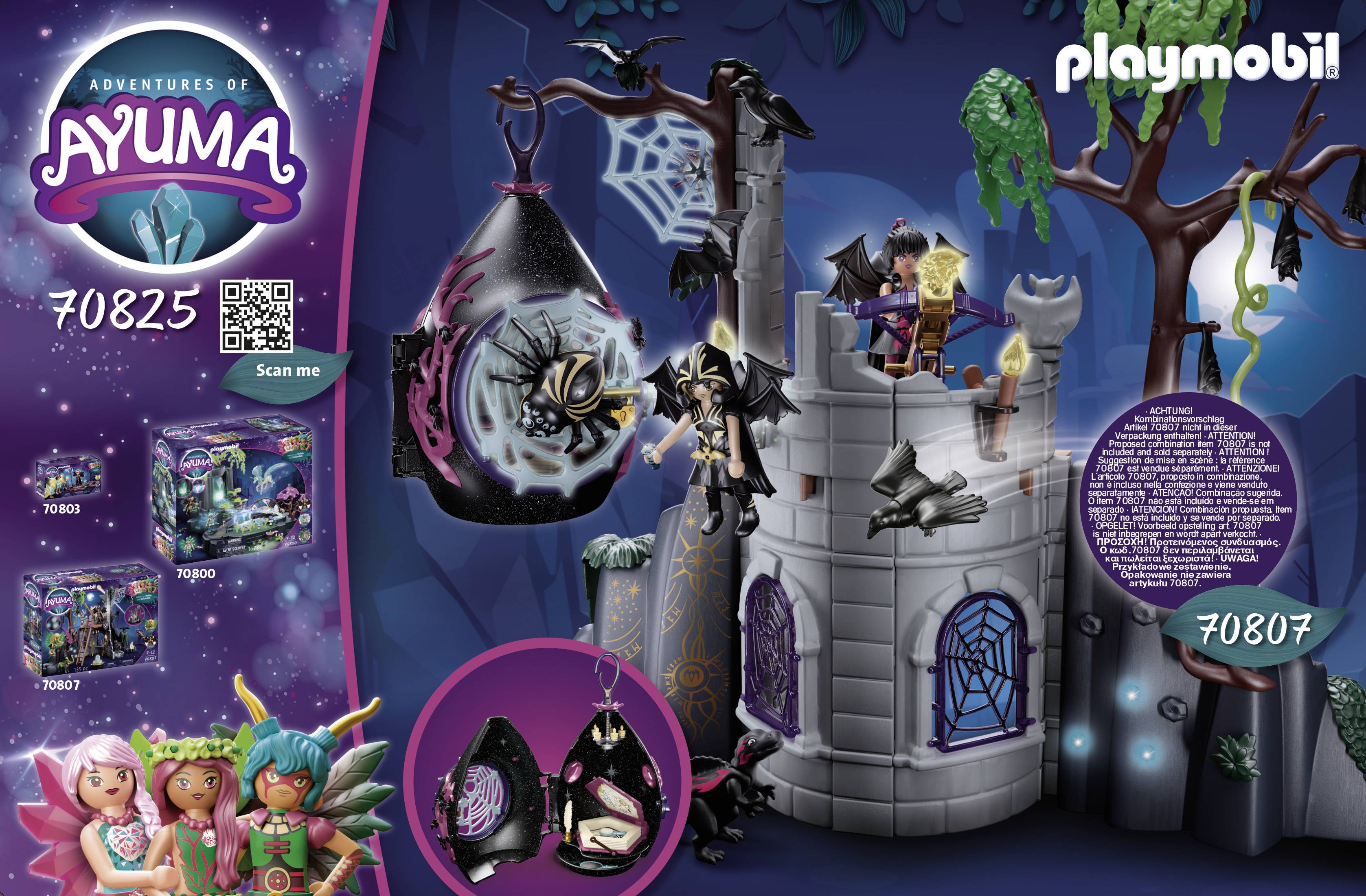 Playmobil® Ayuma Unterschlupf der Bat Fairies 70825