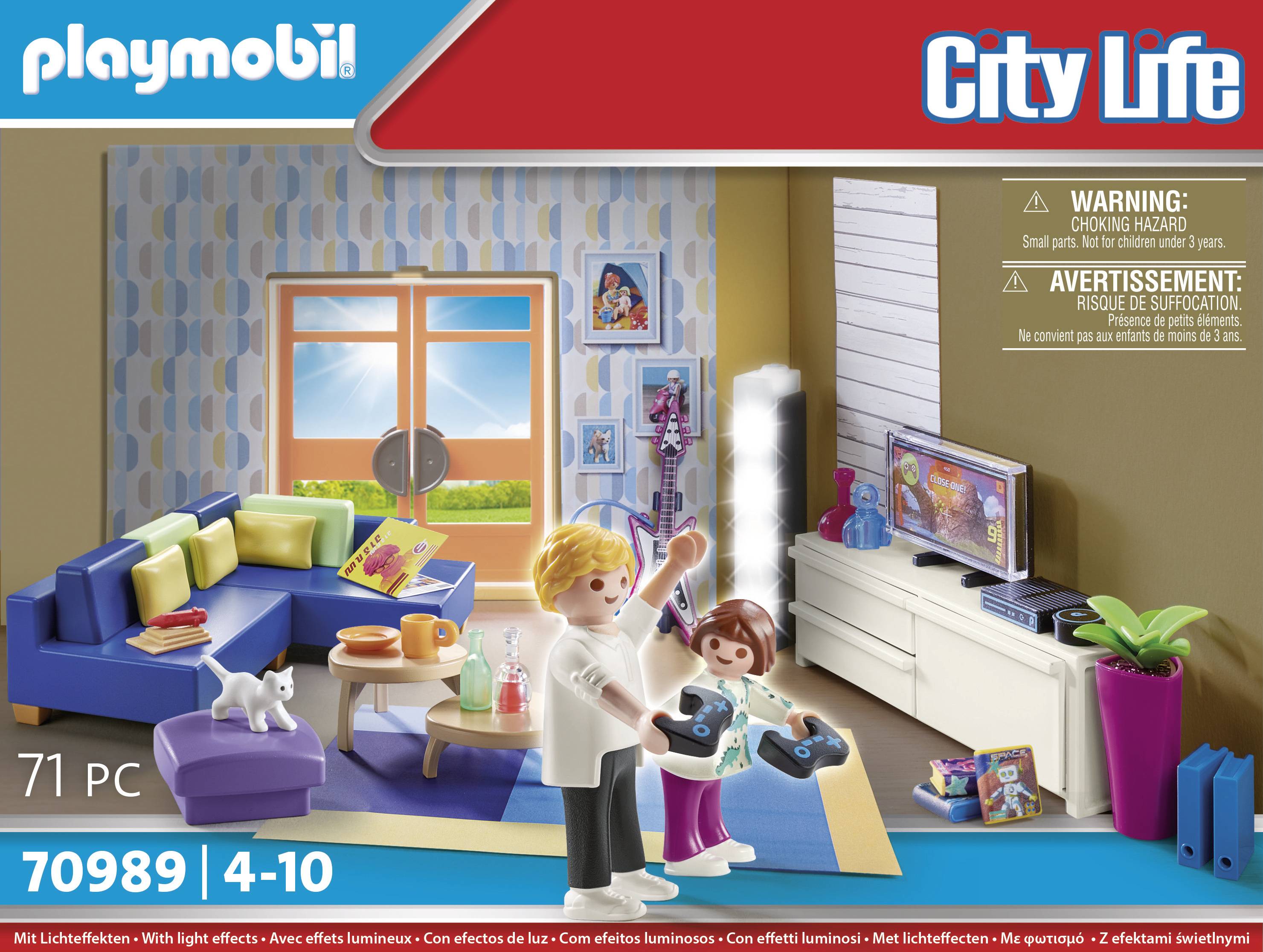 Playmobil® City Life Wohnzimmer 70989
