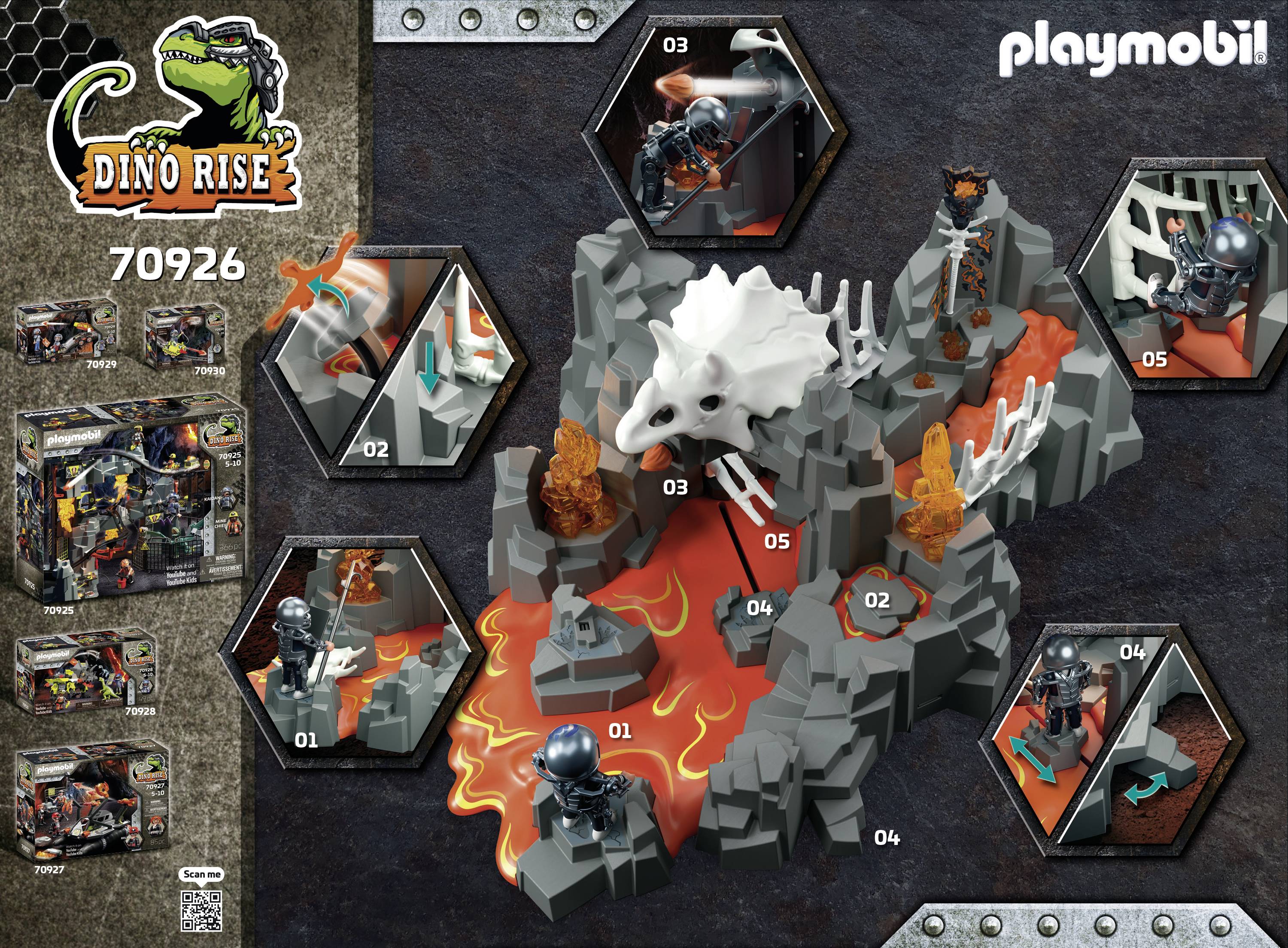 70926, Guardian of the Lava Mine, 5 Jahr(e), Mehrfarbig
