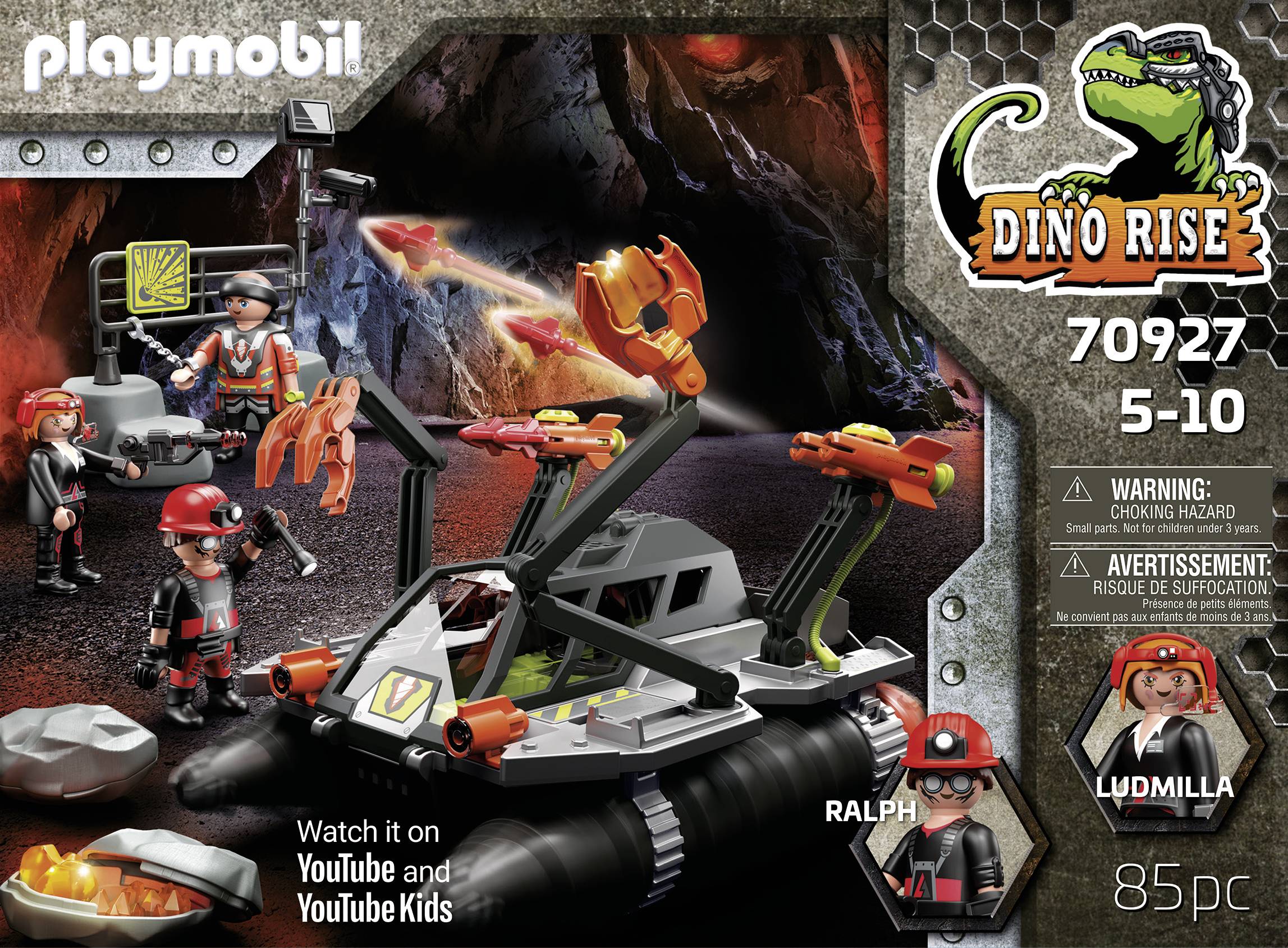 Playmobil® Dino Rise Comet Corp. Abbruchbohrer 70927