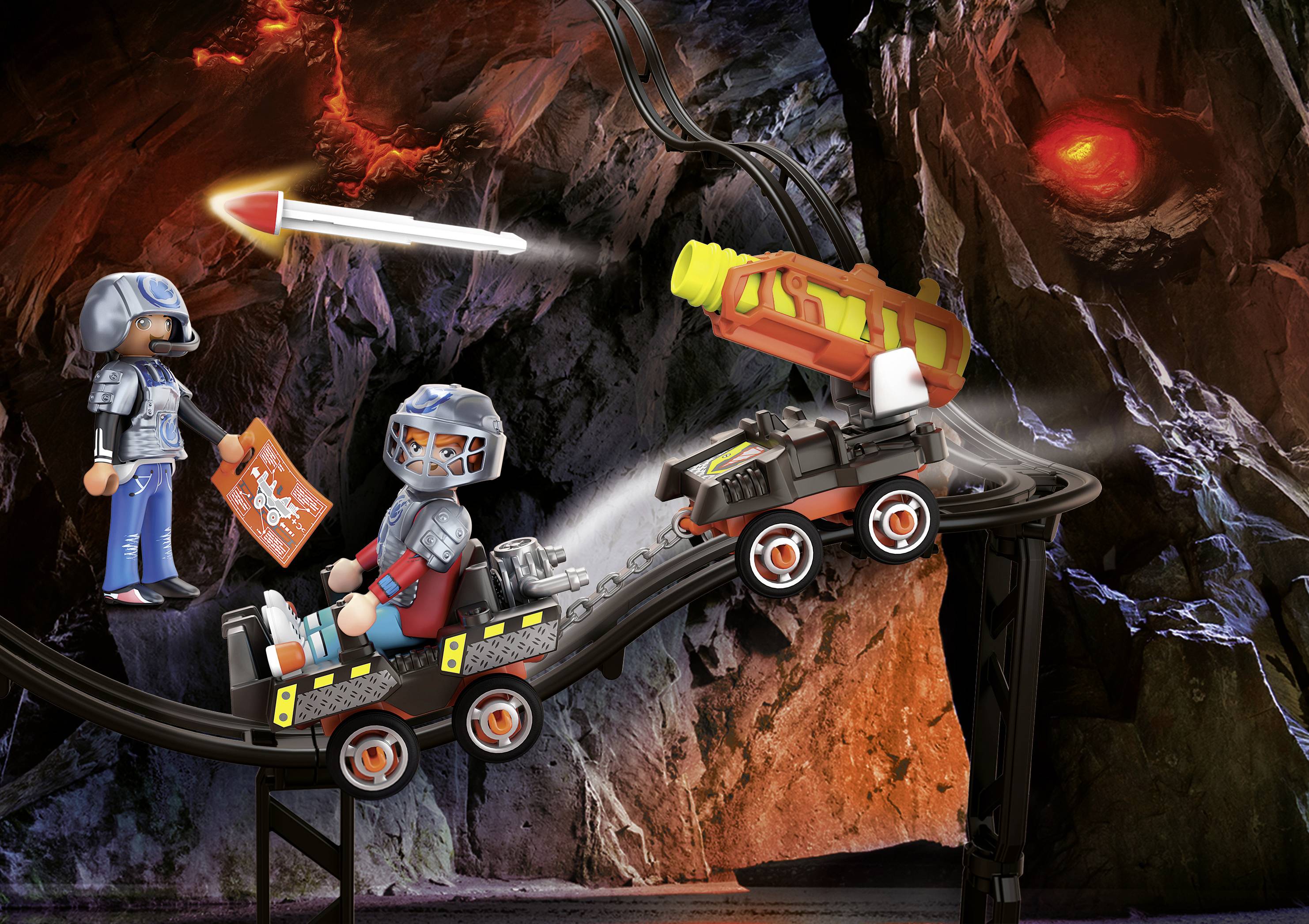 Playmobil® Dino Rise Dino Mine Raketenkart 70929