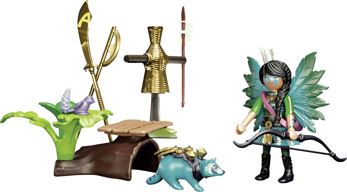 Playmobil® Ayuma Starter Pack Knight Fairy mit Waschbär 70905