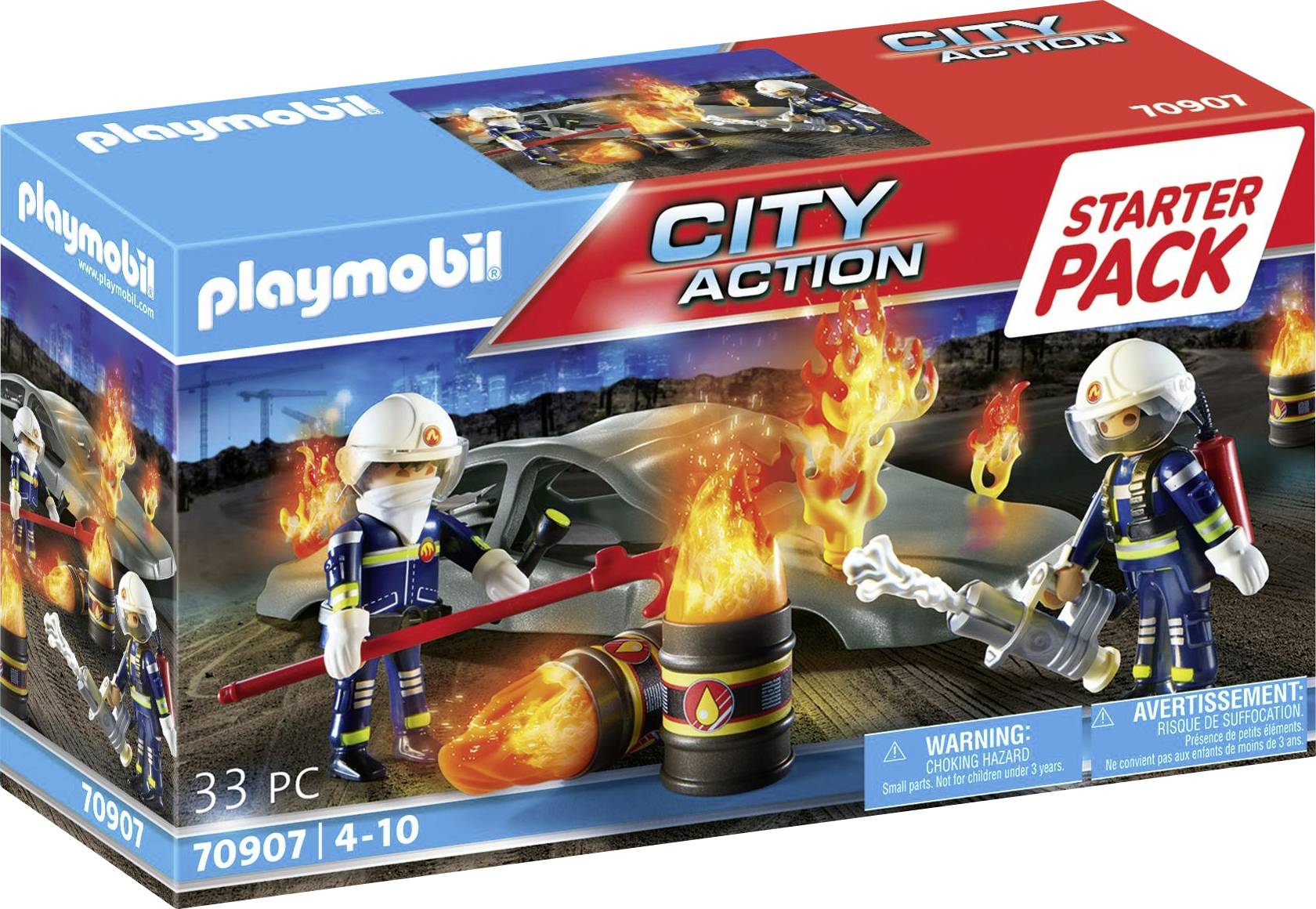 Playmobil® City Action Starter Pack Feuerwehrübung 70907