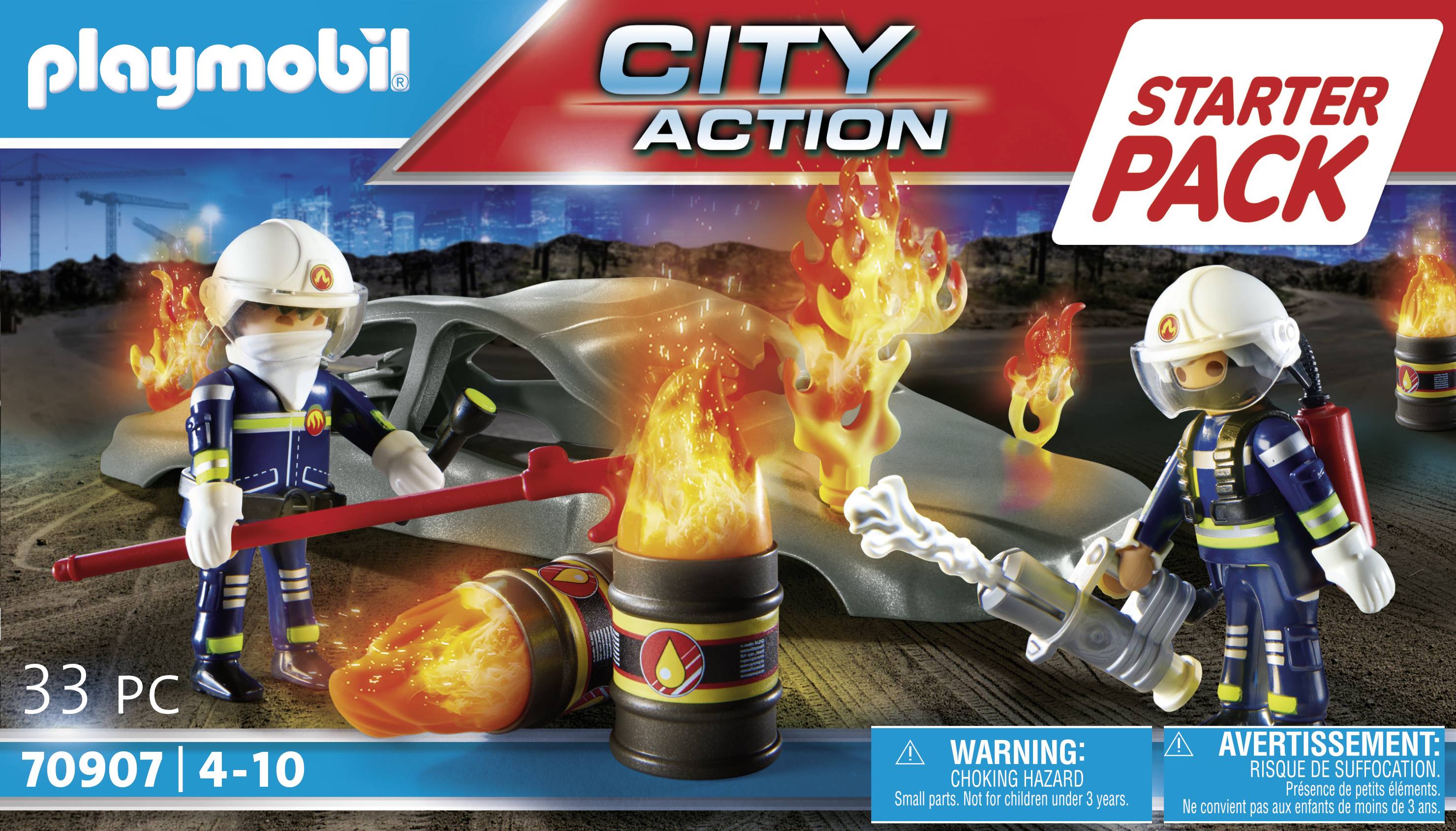 Playmobil® City Action Starter Pack Feuerwehrübung 70907