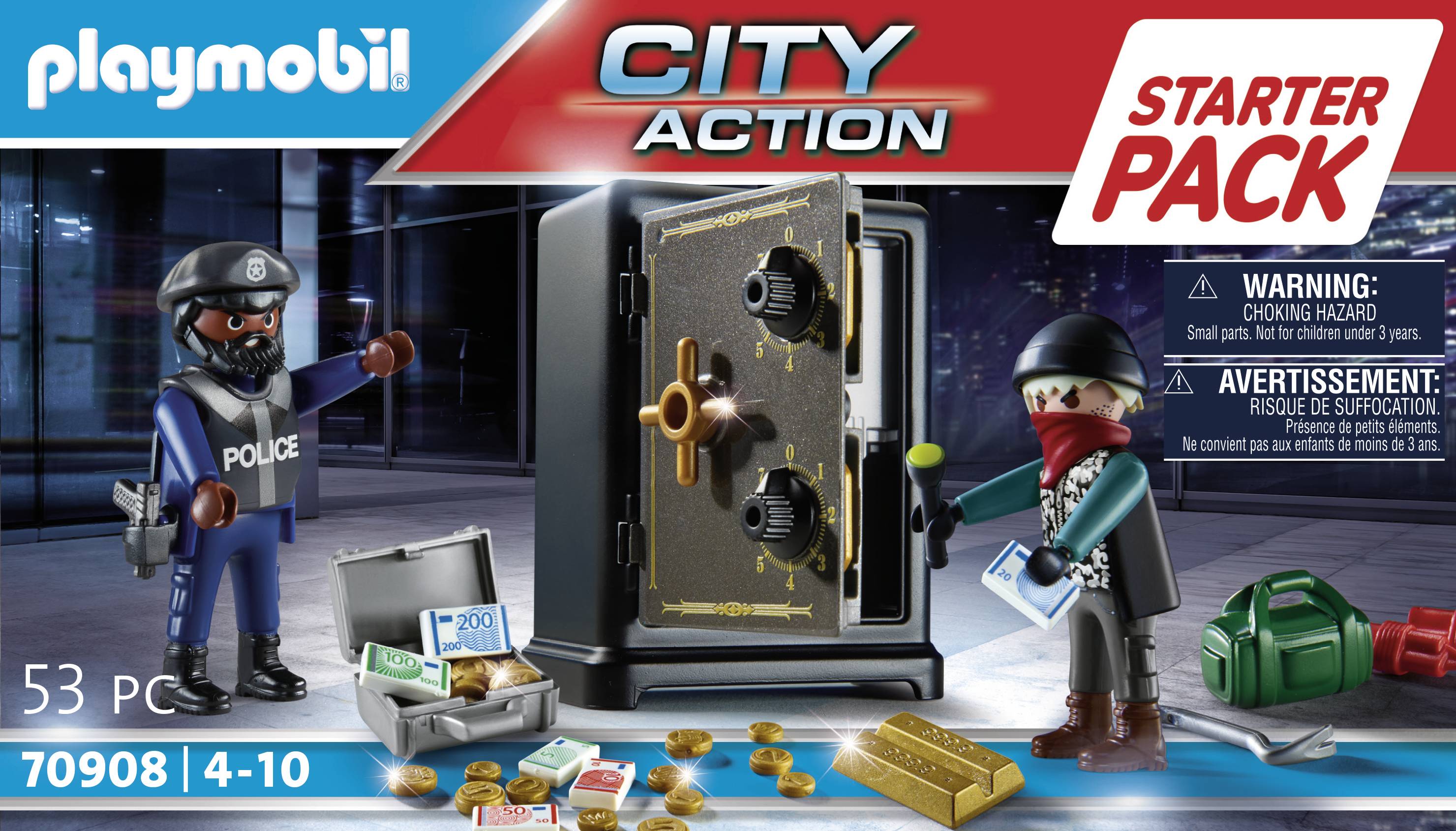 Playmobil® City Action Starter Pack Tresorknacker 70908