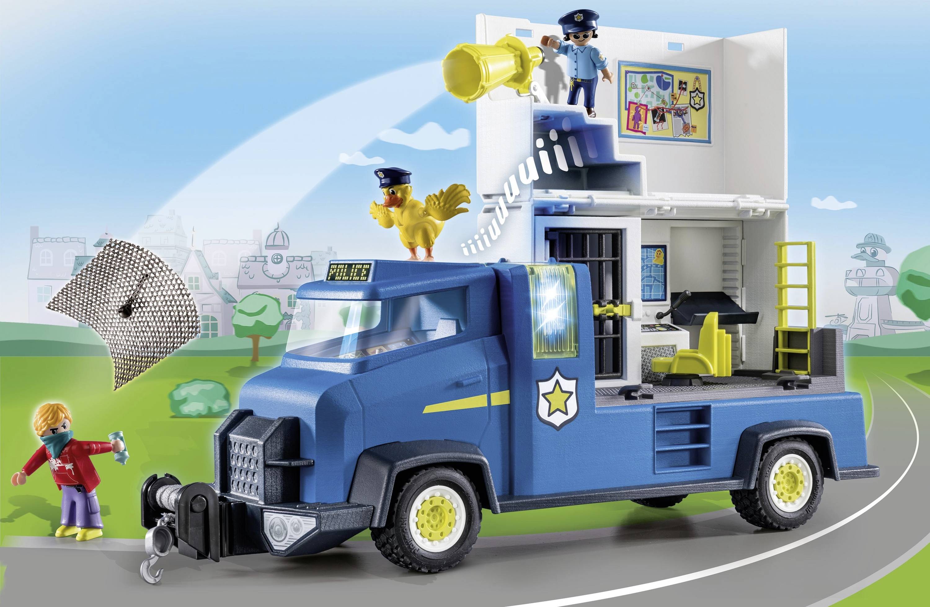 Playmobil® Duck on Call Polizei Truck 70912