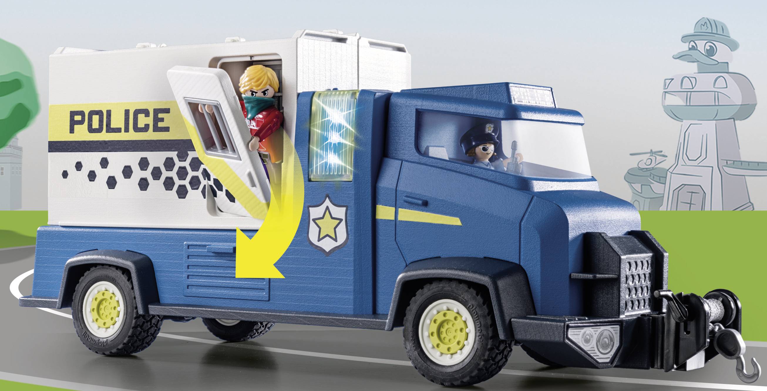 Playmobil® Duck on Call Polizei Truck 70912