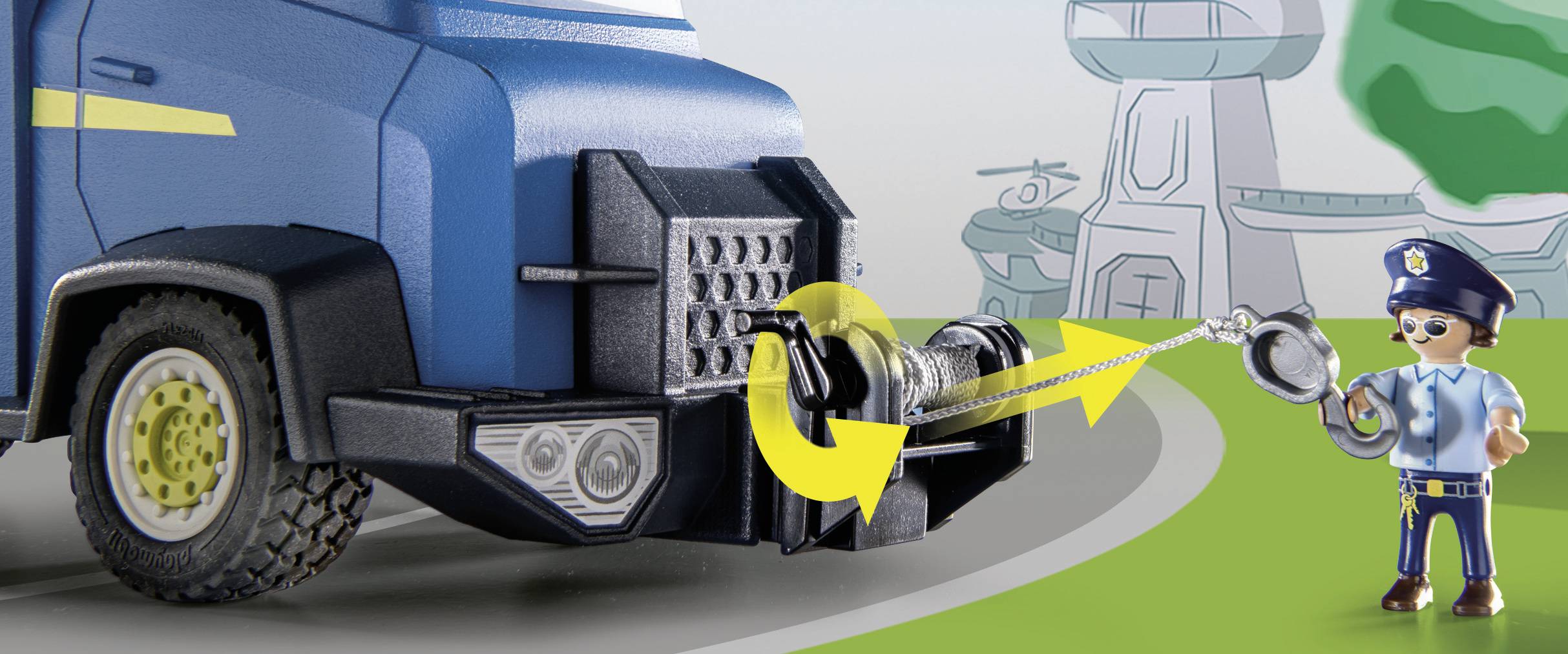 Playmobil® Duck on Call Polizei Truck 70912