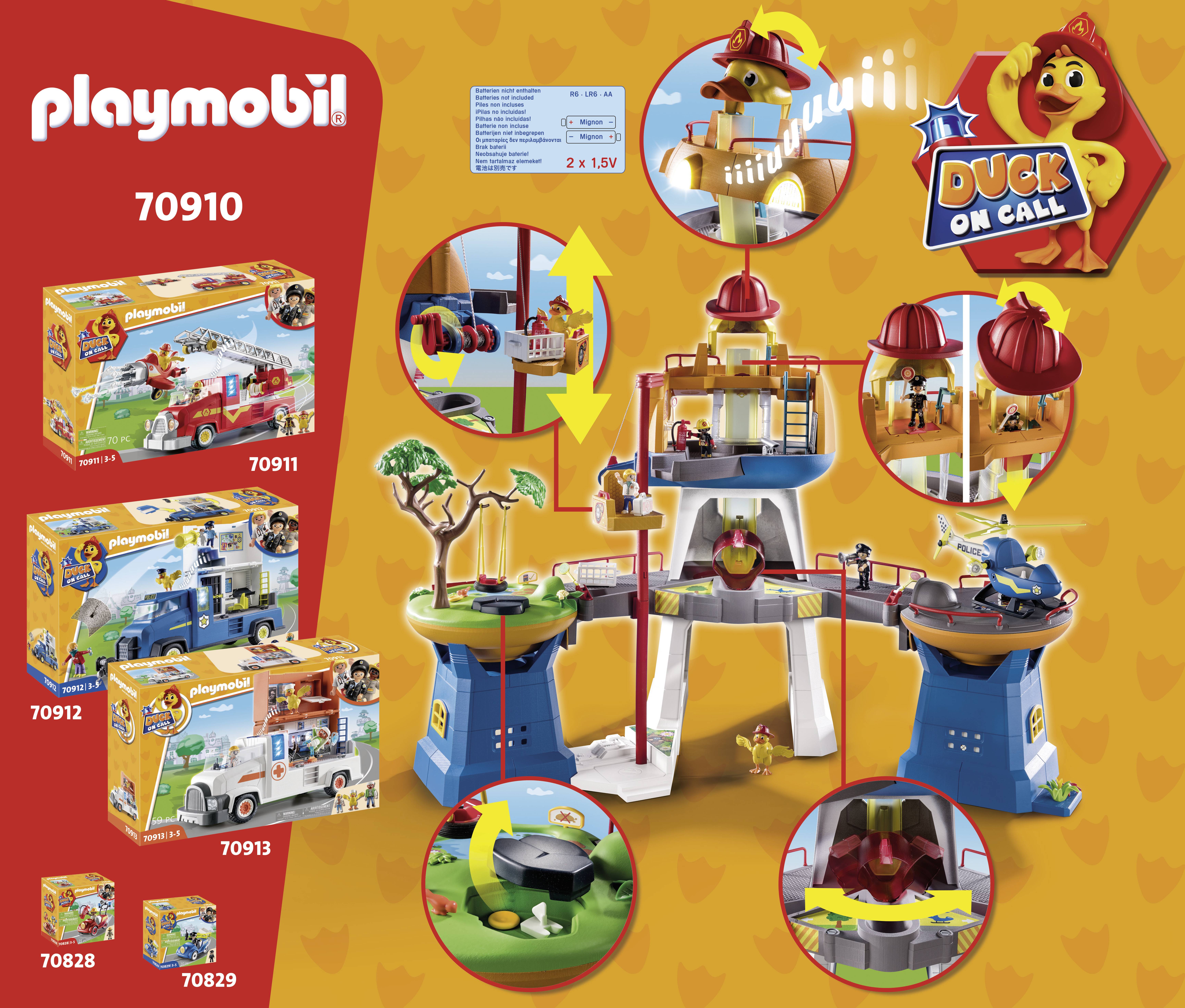 Playmobil® Duck on Call Das Hauptquartier 70910