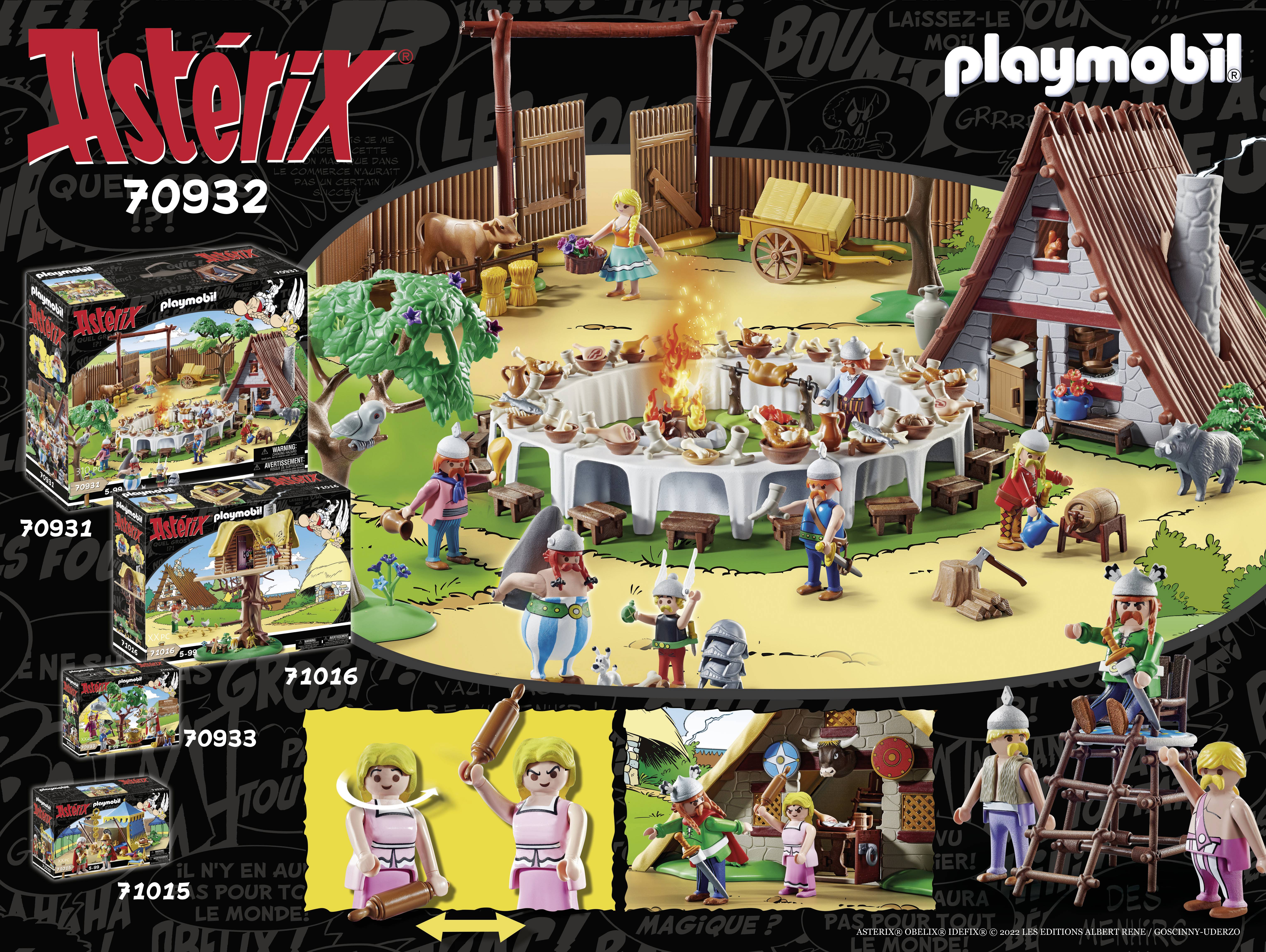 Playmobil® Asterix Hütte des Majestix 70932